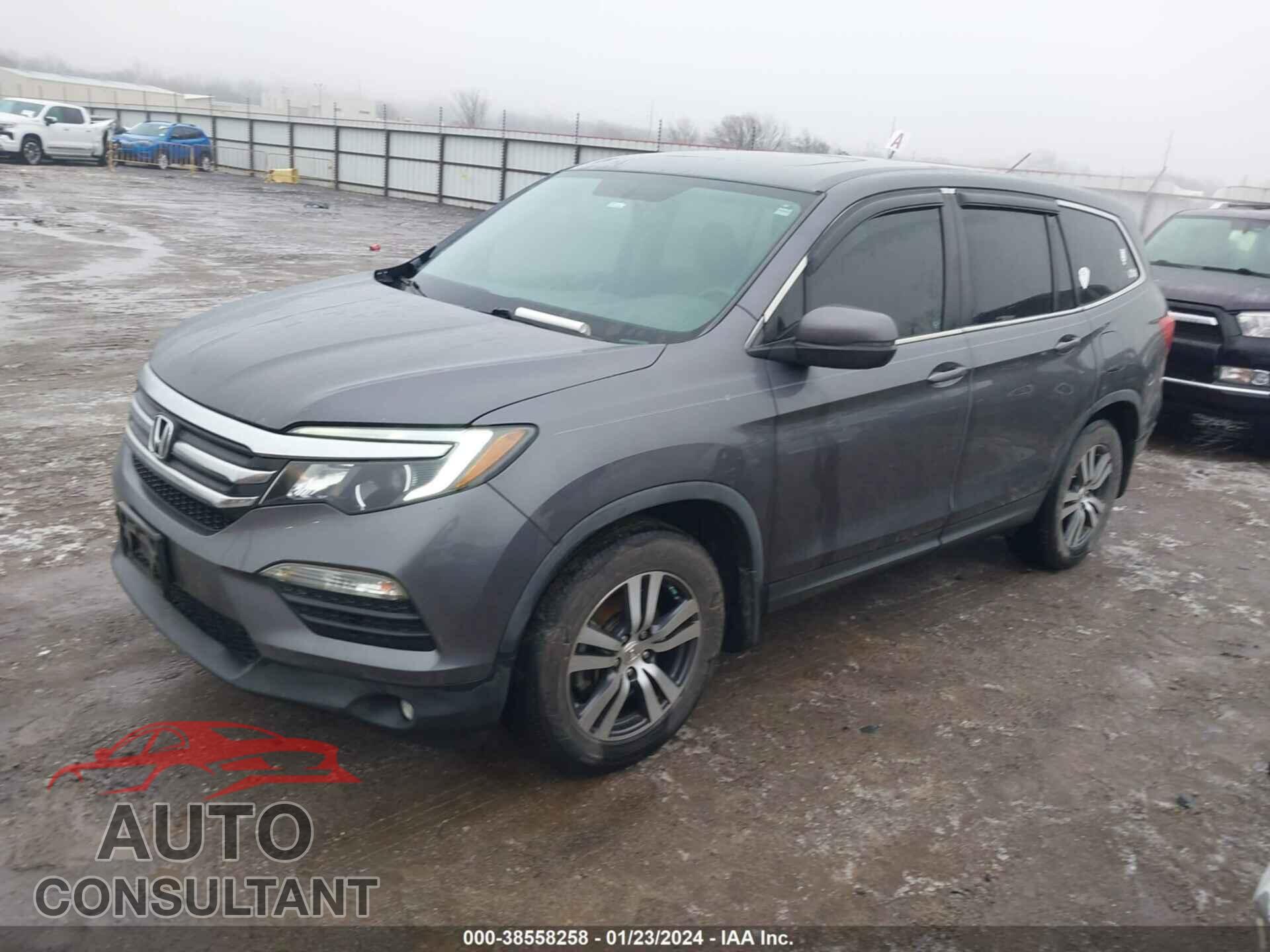 HONDA PILOT 2017 - 5FNYF5H57HB027501