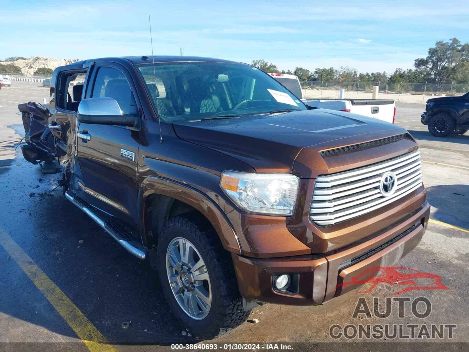 TOYOTA TUNDRA 2016 - 5TFGW5F12GX198348