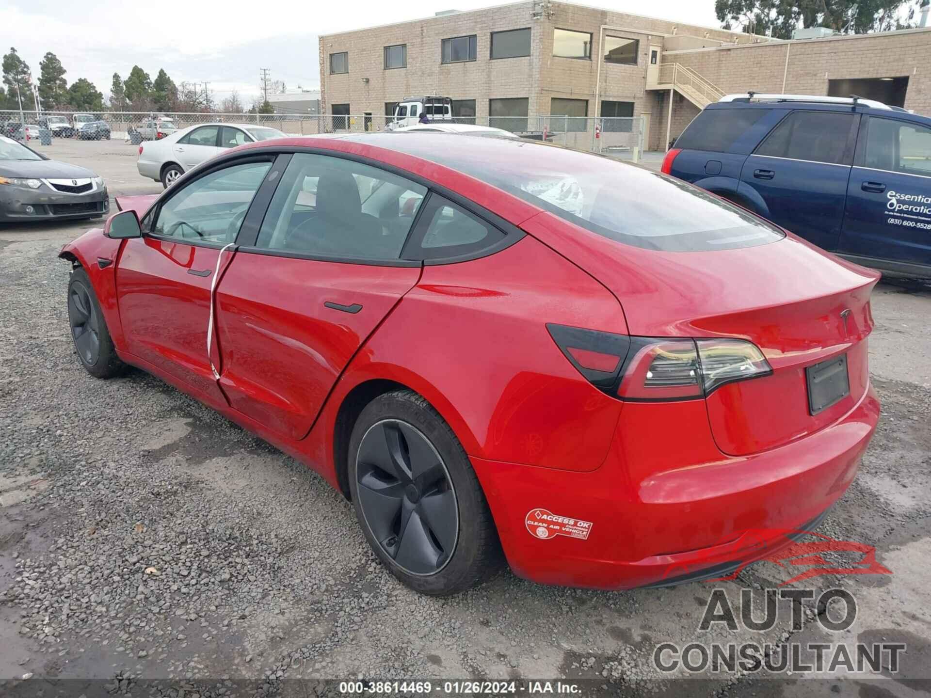 TESLA MODEL 3 2018 - 5YJ3E1EA9JF007134