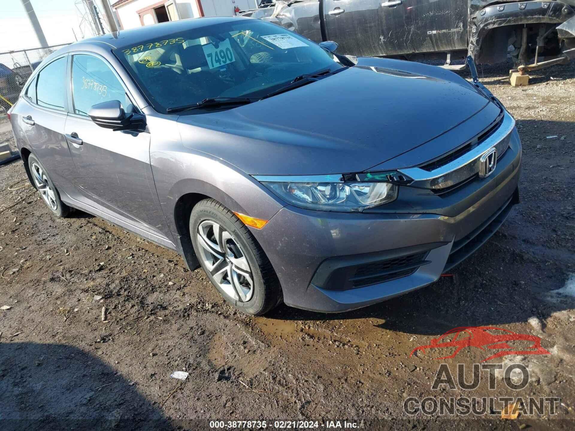 HONDA CIVIC 2016 - 19XFC2F58GE018828