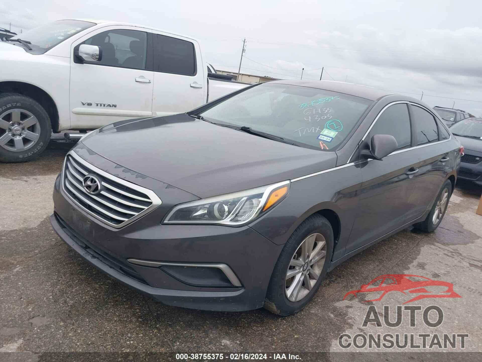 HYUNDAI SONATA 2016 - 5NPE24AF4GH354305