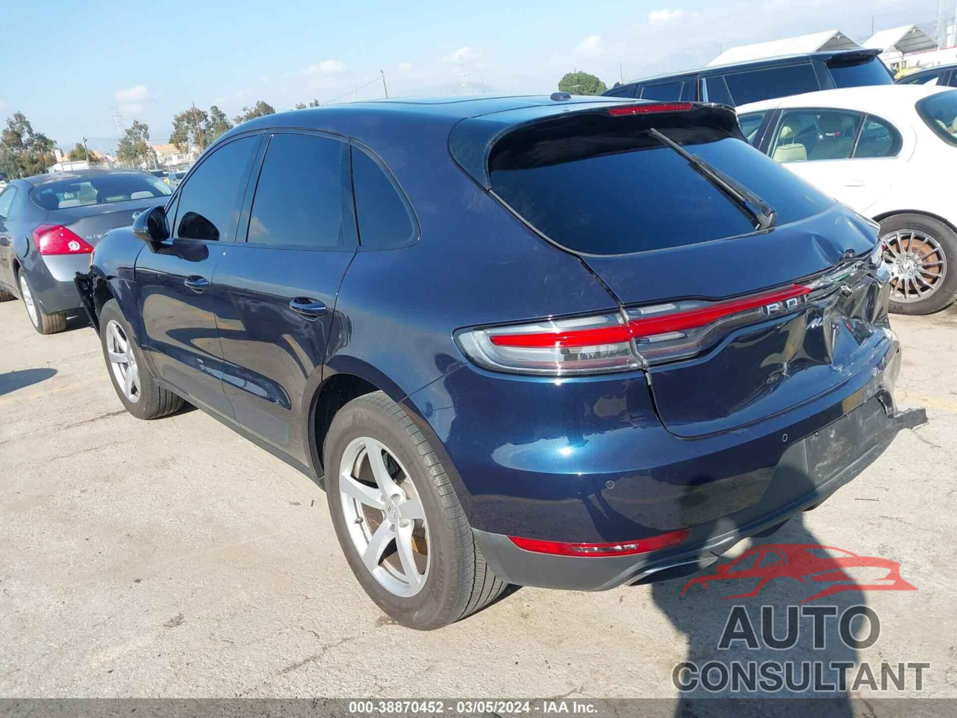 PORSCHE MACAN 2021 - WP1AA2A58MLB12684