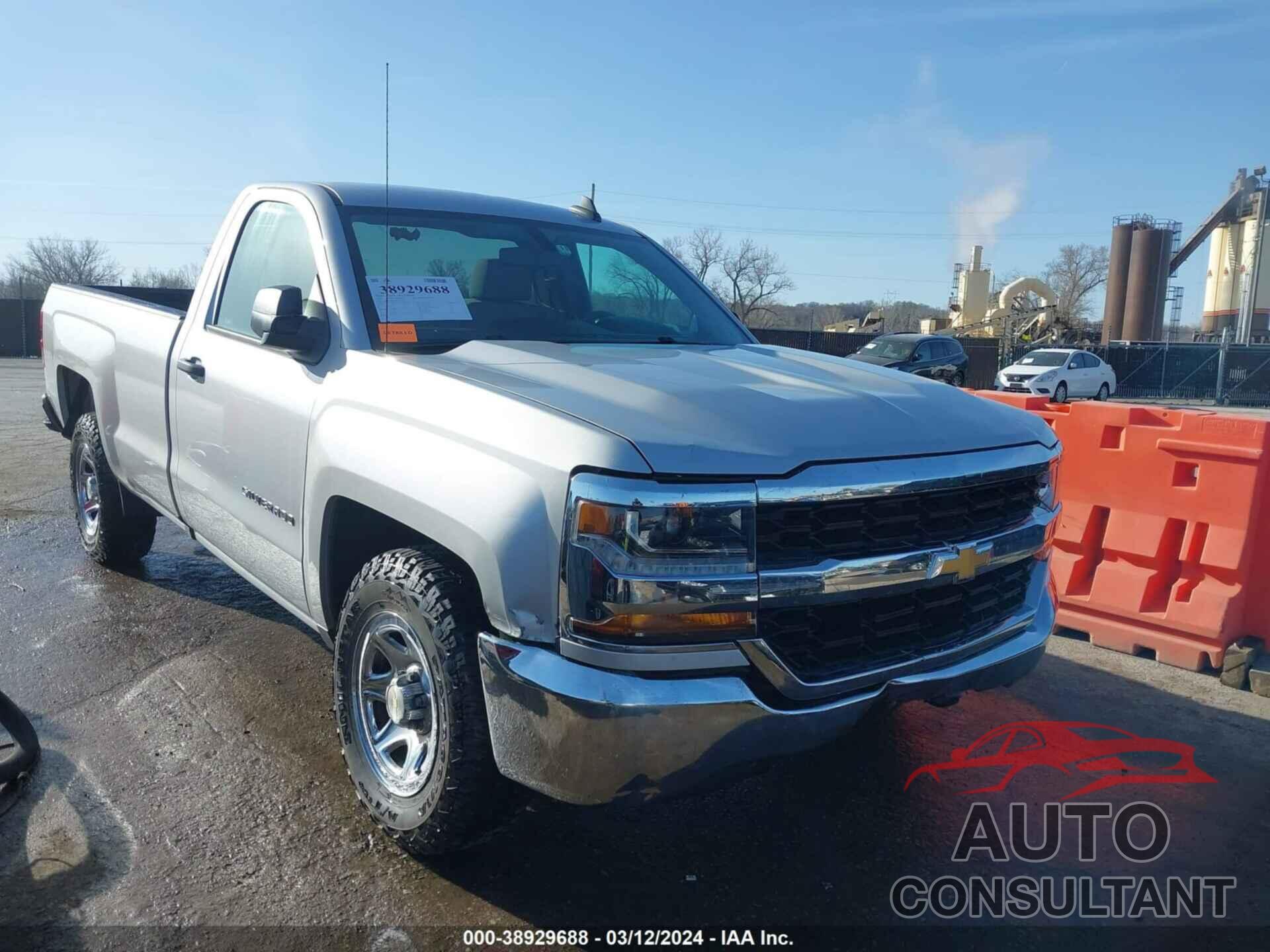 CHEVROLET SILVERADO 1500 2017 - 1GCNCNECXHZ300259