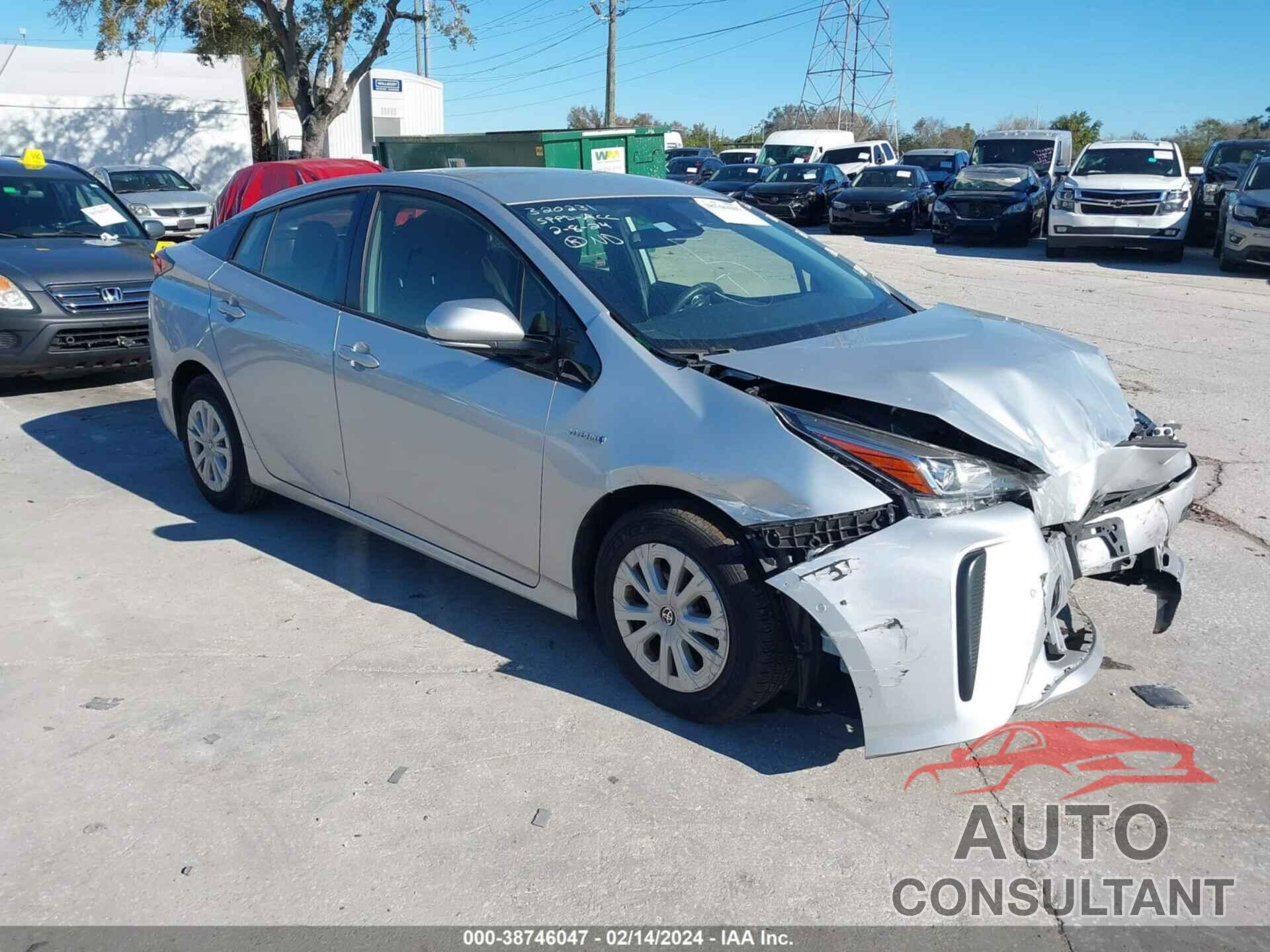 TOYOTA PRIUS 2019 - JTDKARFU9K3098905