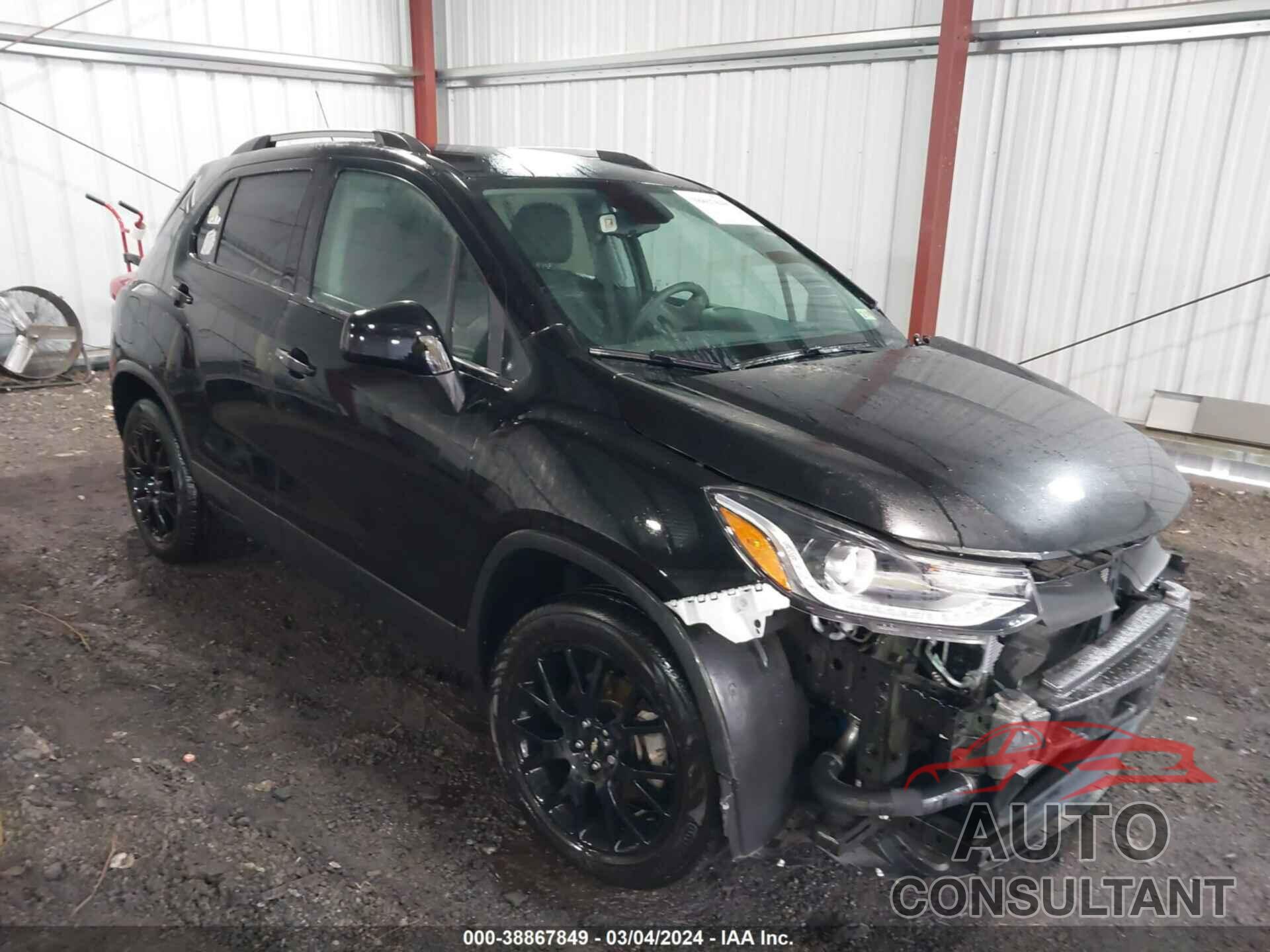 CHEVROLET TRAX 2022 - KL7CJPSM7NB520157