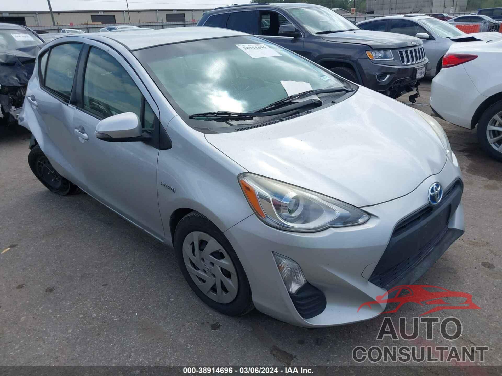 TOYOTA PRIUS C 2016 - JTDKDTB35G1116966