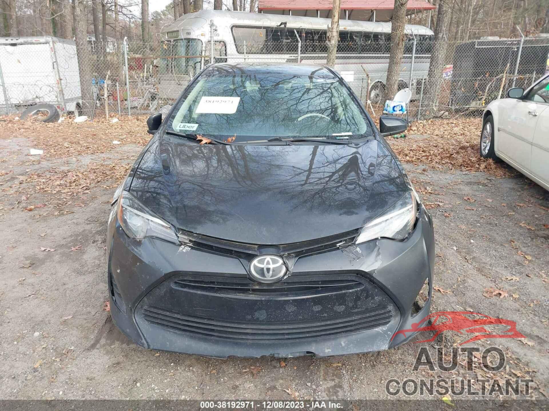 TOYOTA COROLLA 2019 - 2T1BURHEXKC177228