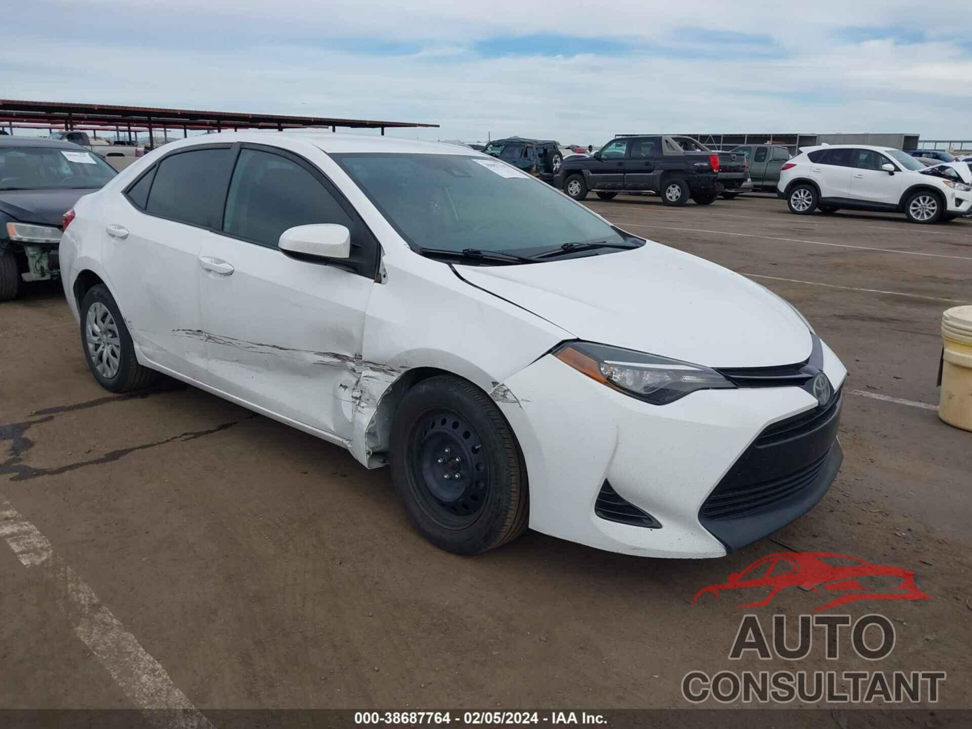 TOYOTA COROLLA 2017 - 2T1BURHE7HC819610