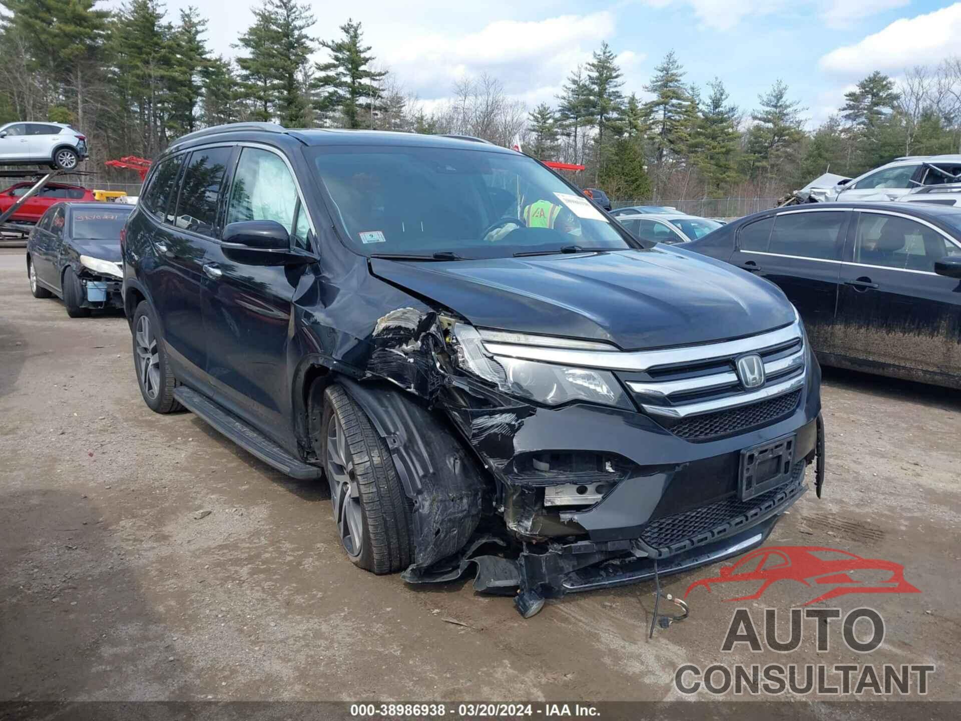 HONDA PILOT 2016 - 5FNYF6H00GB090402