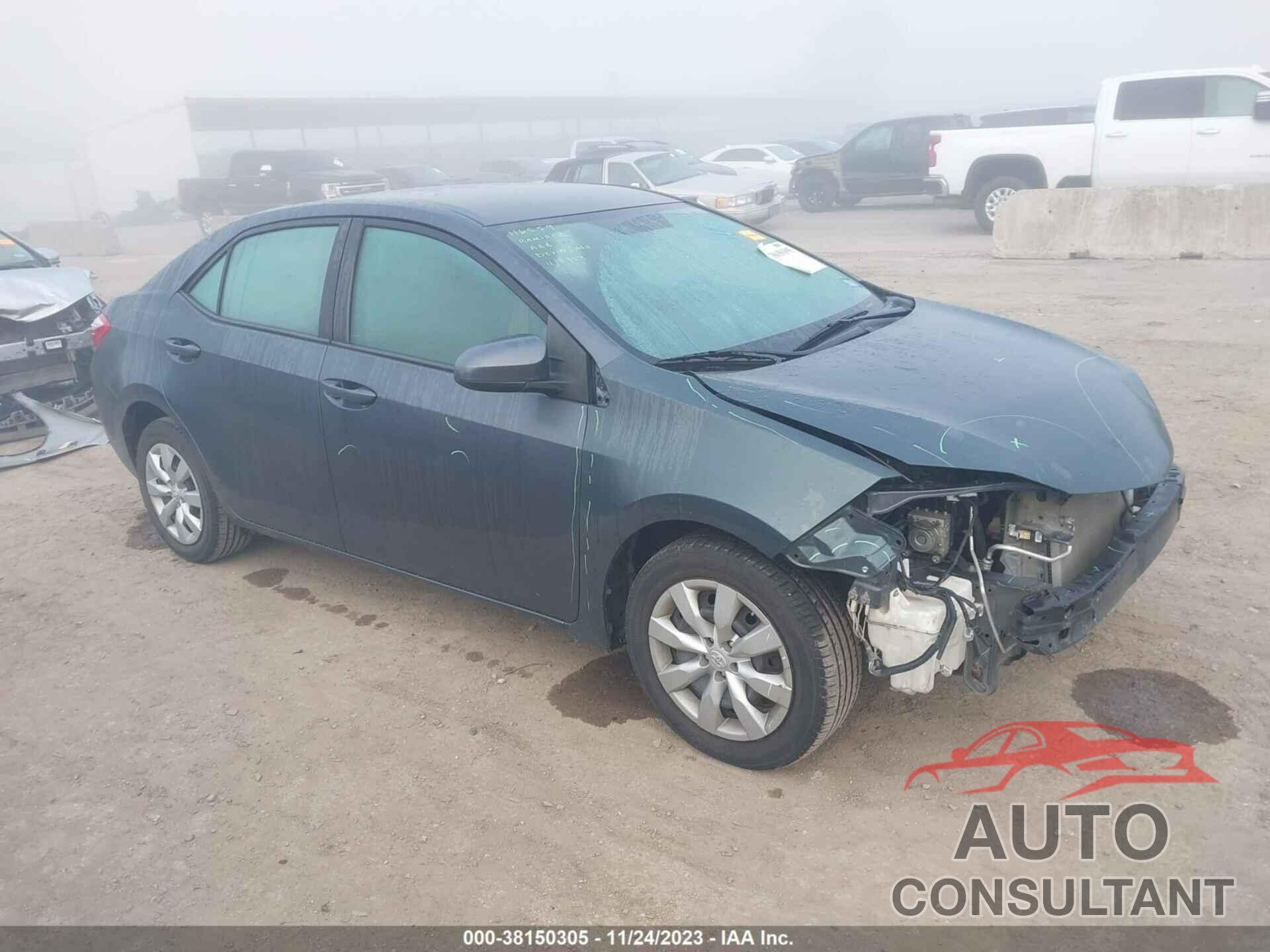 TOYOTA COROLLA 2016 - 5YFBURHE4GP430437