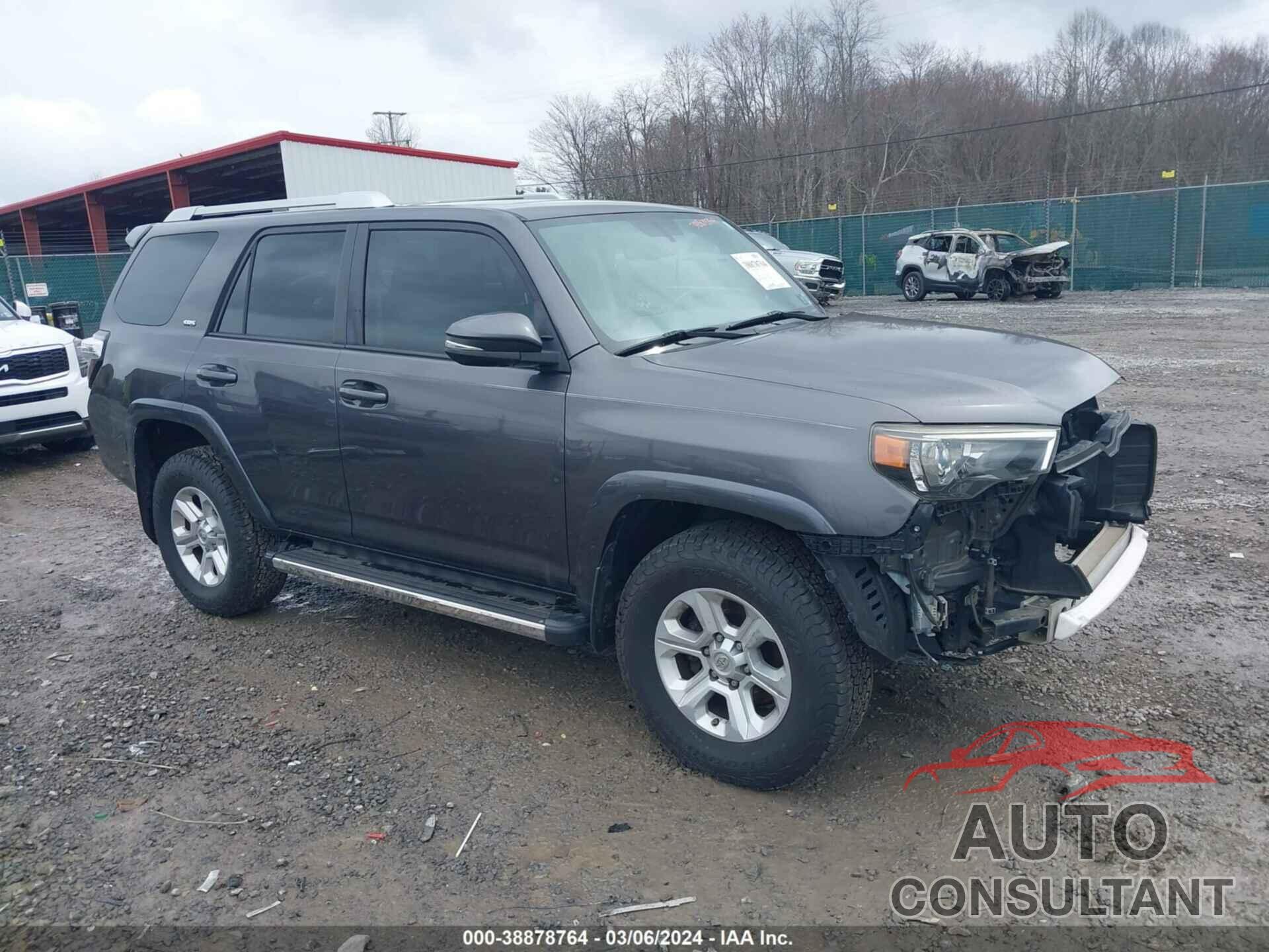 TOYOTA 4RUNNER 2016 - JTEBU5JR9G5326458