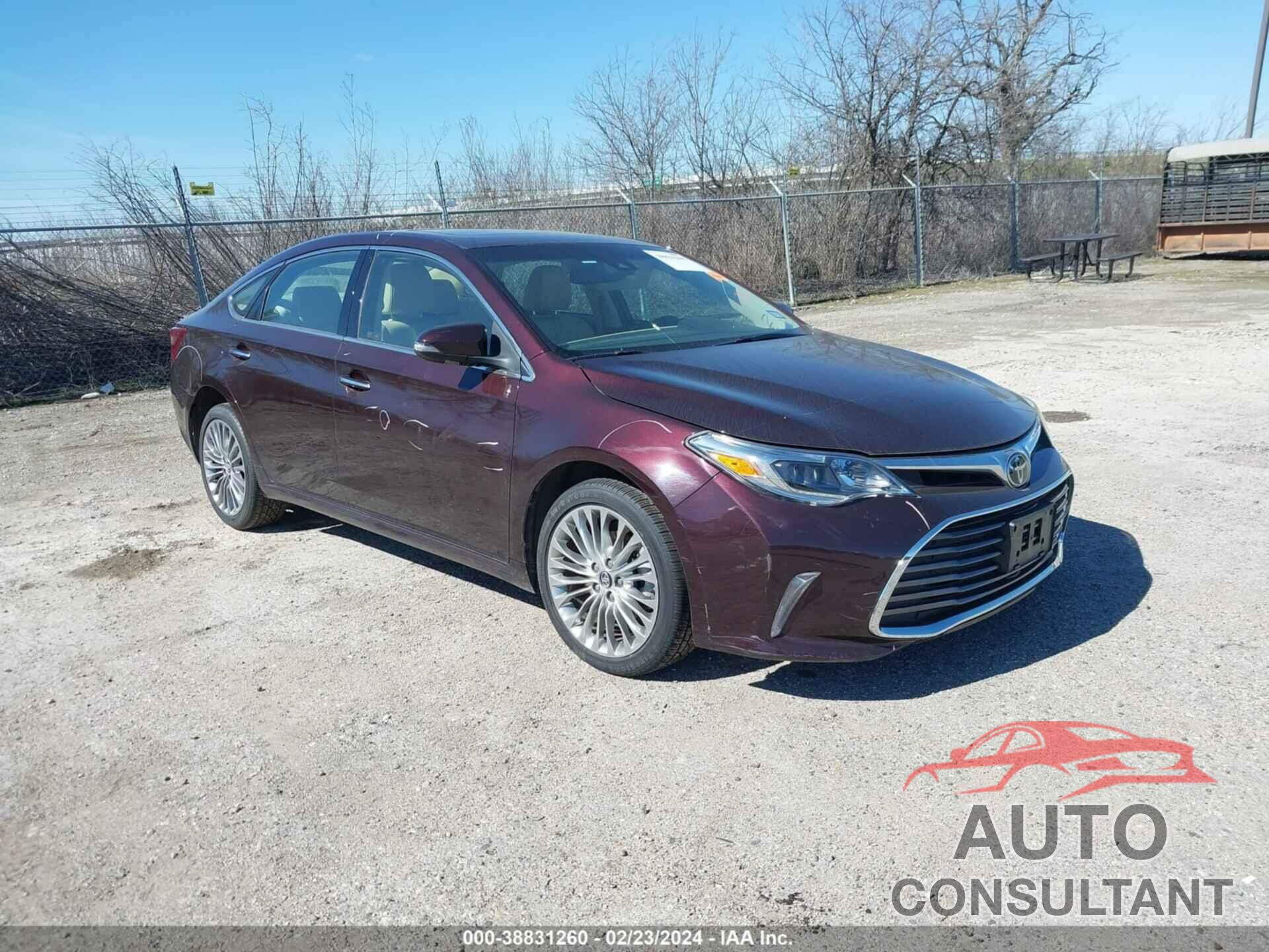 TOYOTA AVALON 2016 - 4T1BK1EB4GU211896