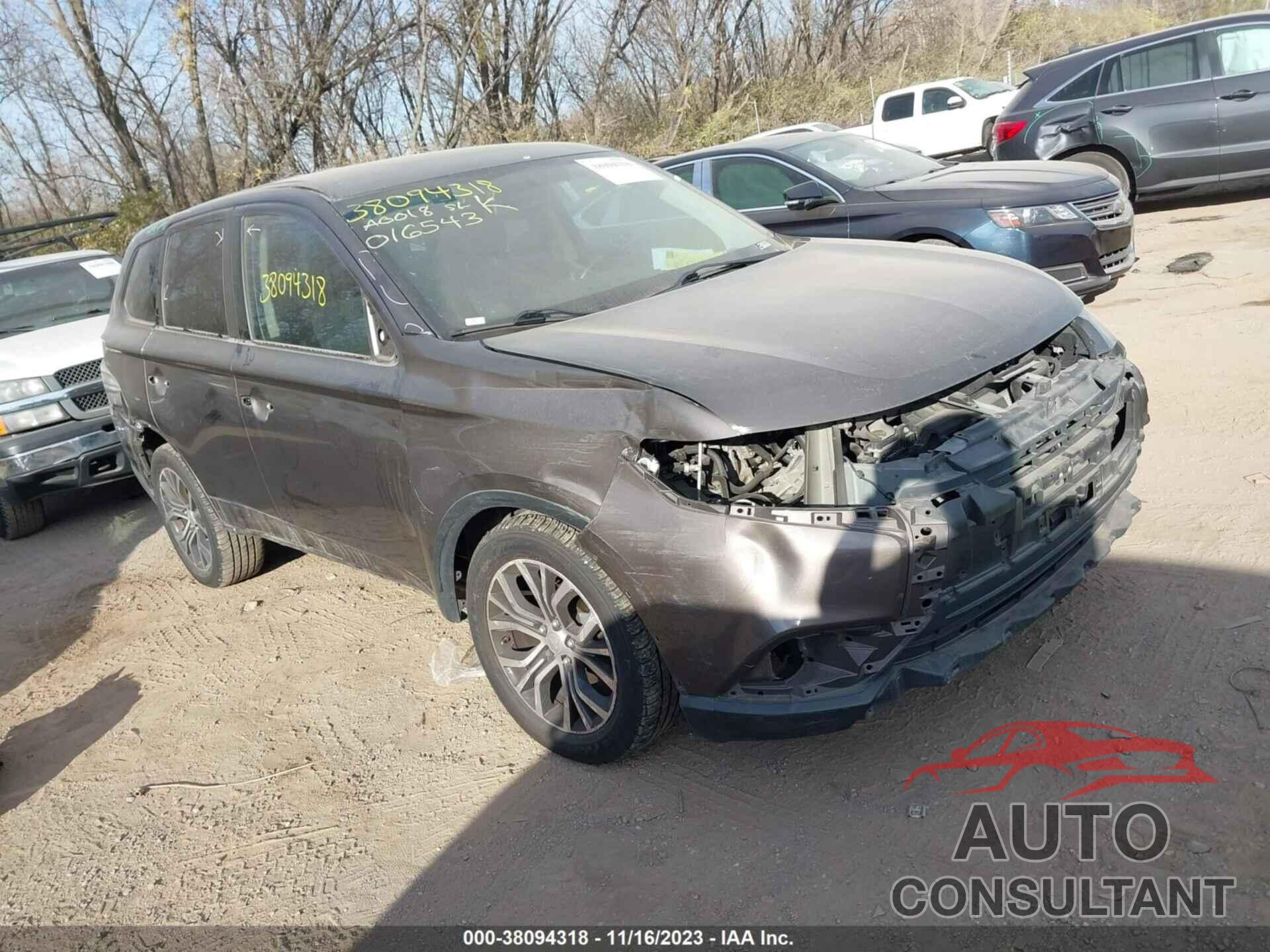 MITSUBISHI OUTLANDER 2017 - JA4AZ2A36HZ016543
