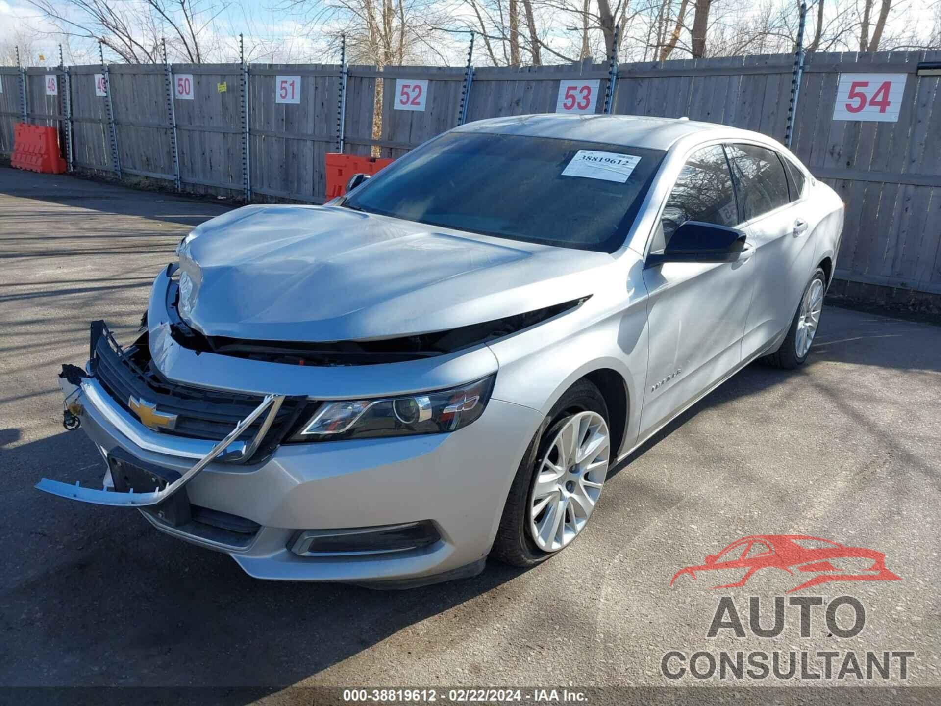 CHEVROLET IMPALA 2019 - 1G11X5S32KU137305