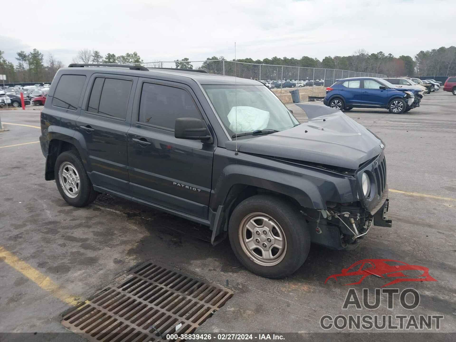 JEEP PATRIOT 2016 - 1C4NJPBA2GD589461