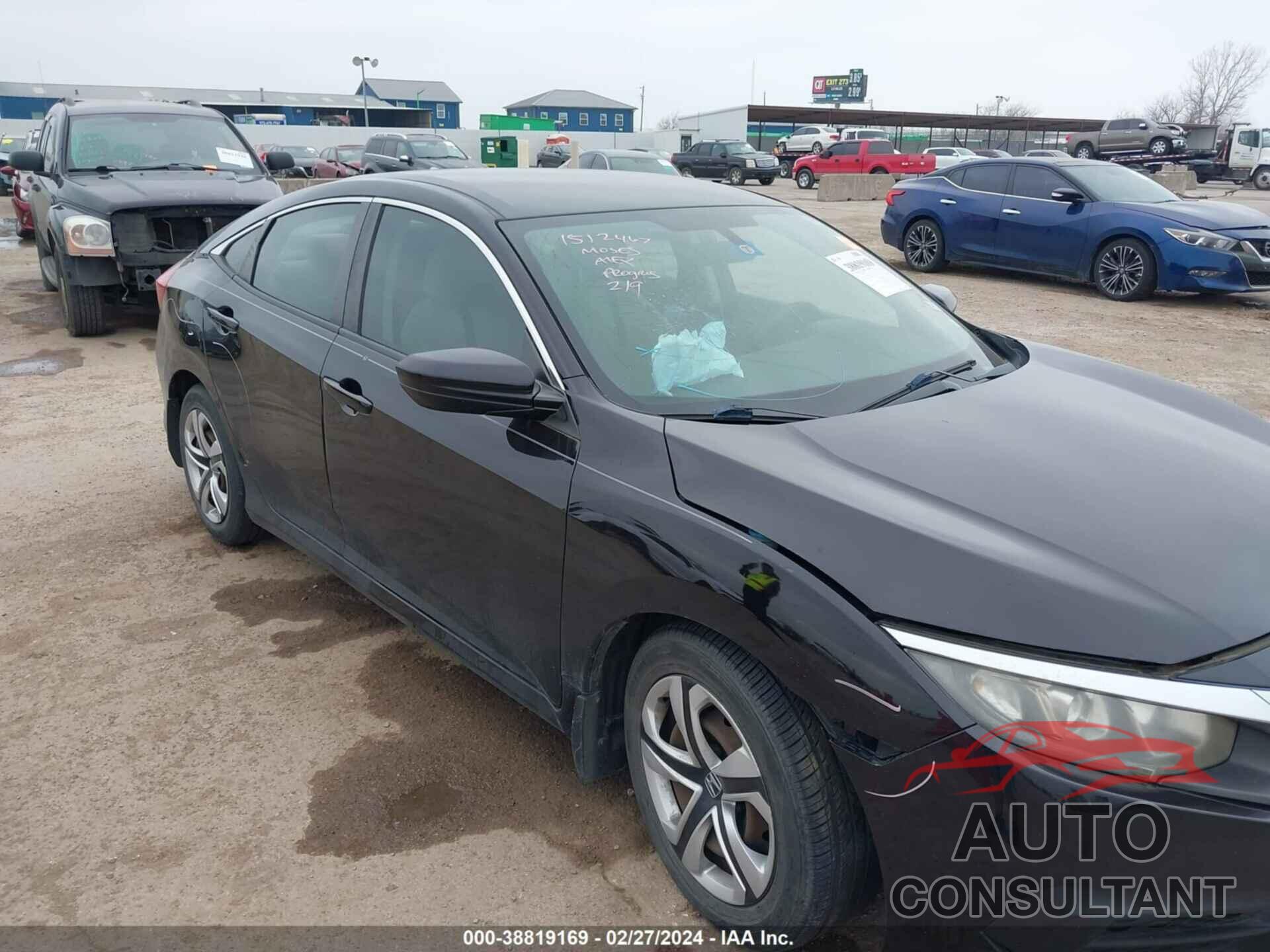 HONDA CIVIC 2016 - 19XFC2F52GE017464