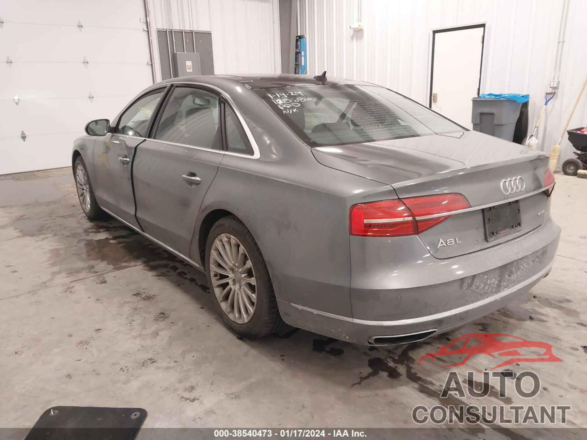 AUDI A8 2016 - WAU34AFD9GN019027