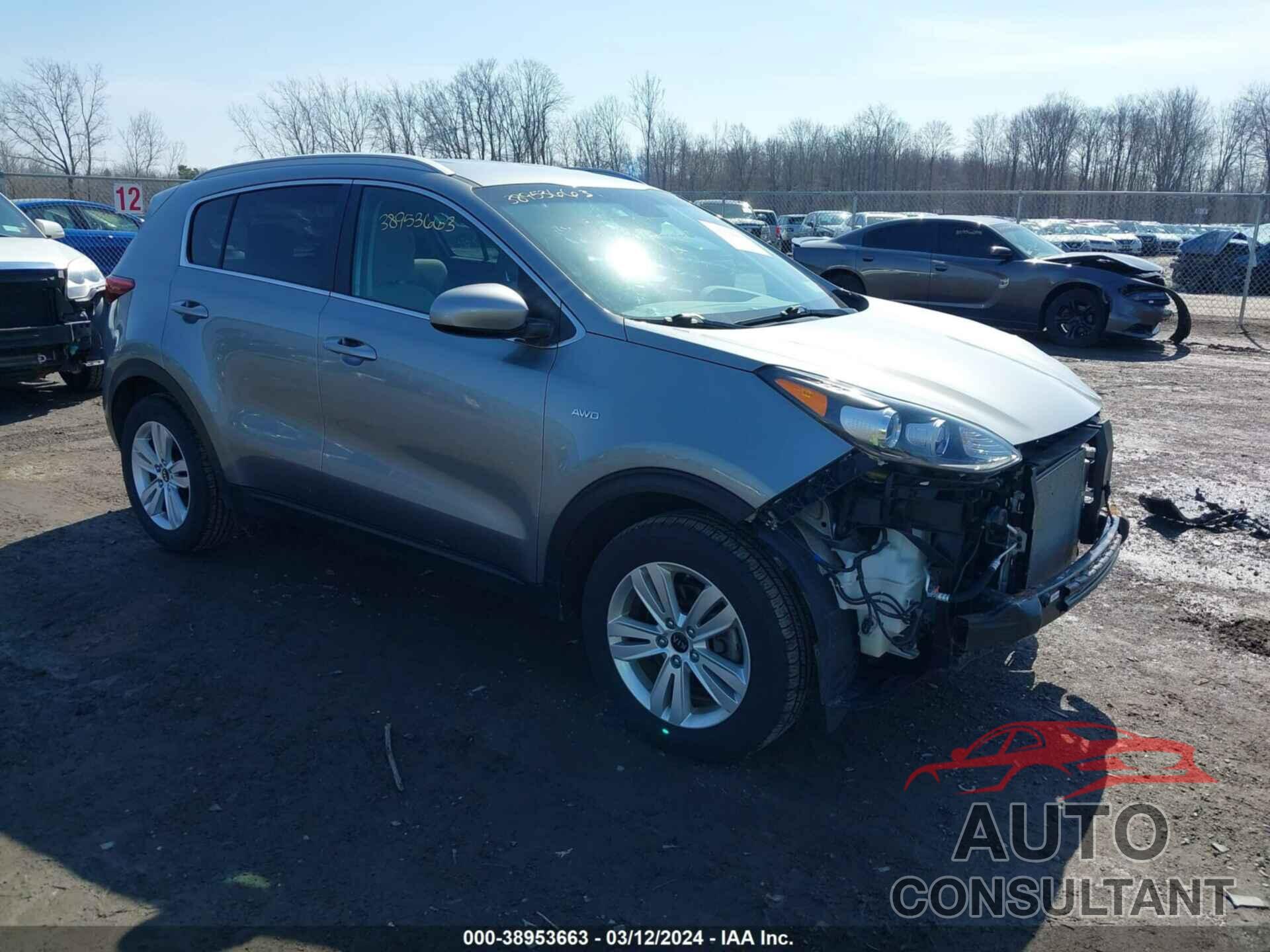 KIA SPORTAGE 2019 - KNDPMCAC4K7605551