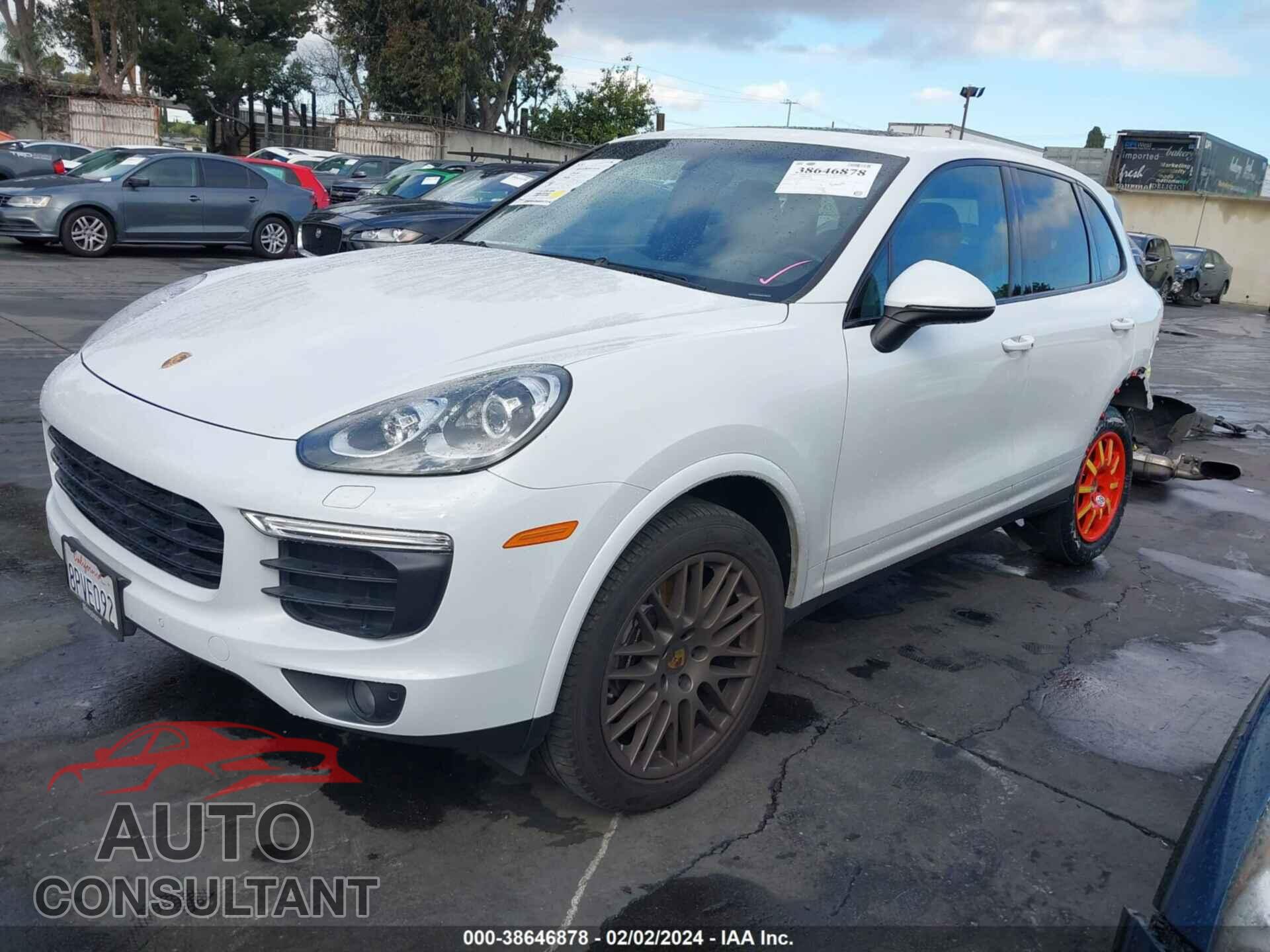 PORSCHE CAYENNE 2017 - WP1AA2A28HKA85438