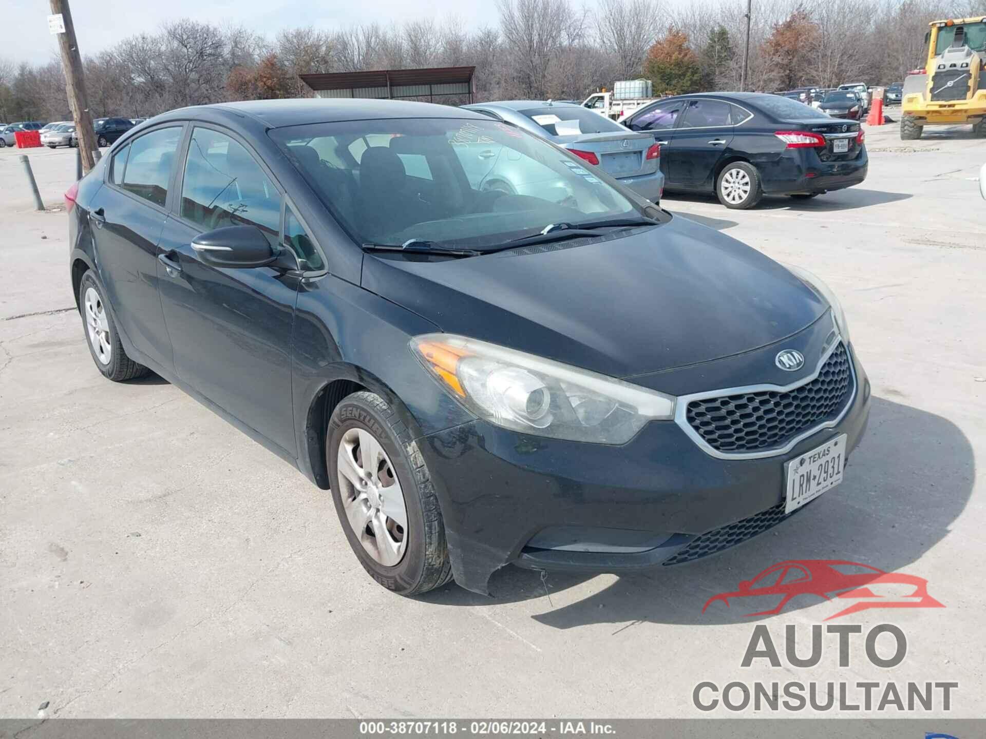 KIA FORTE 2016 - KNAFX4A68G5608648