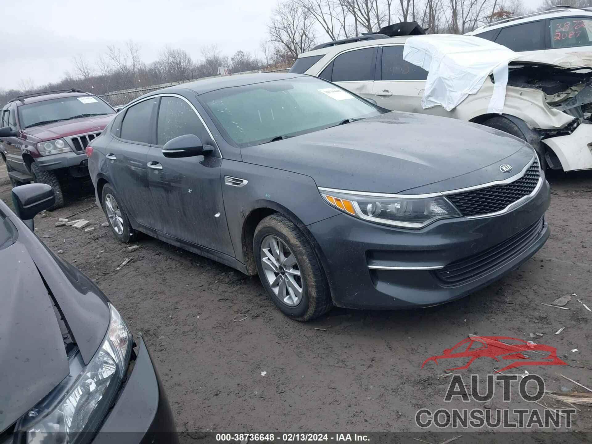 KIA OPTIMA 2018 - KNAGT4L35J5211831