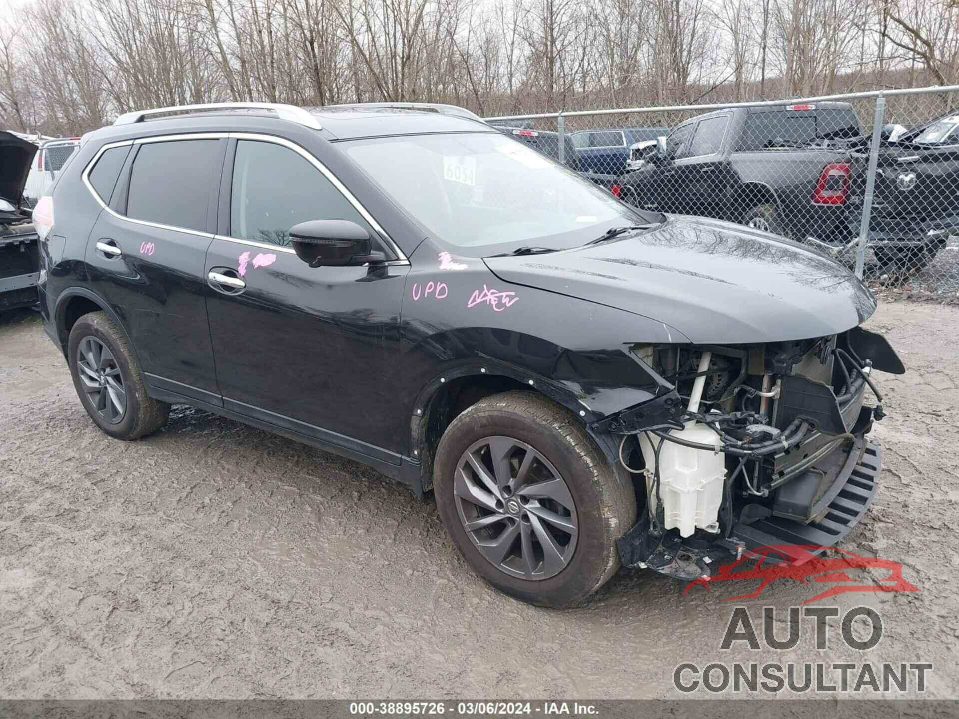 NISSAN ROGUE 2016 - 5N1AT2MV2GC792167