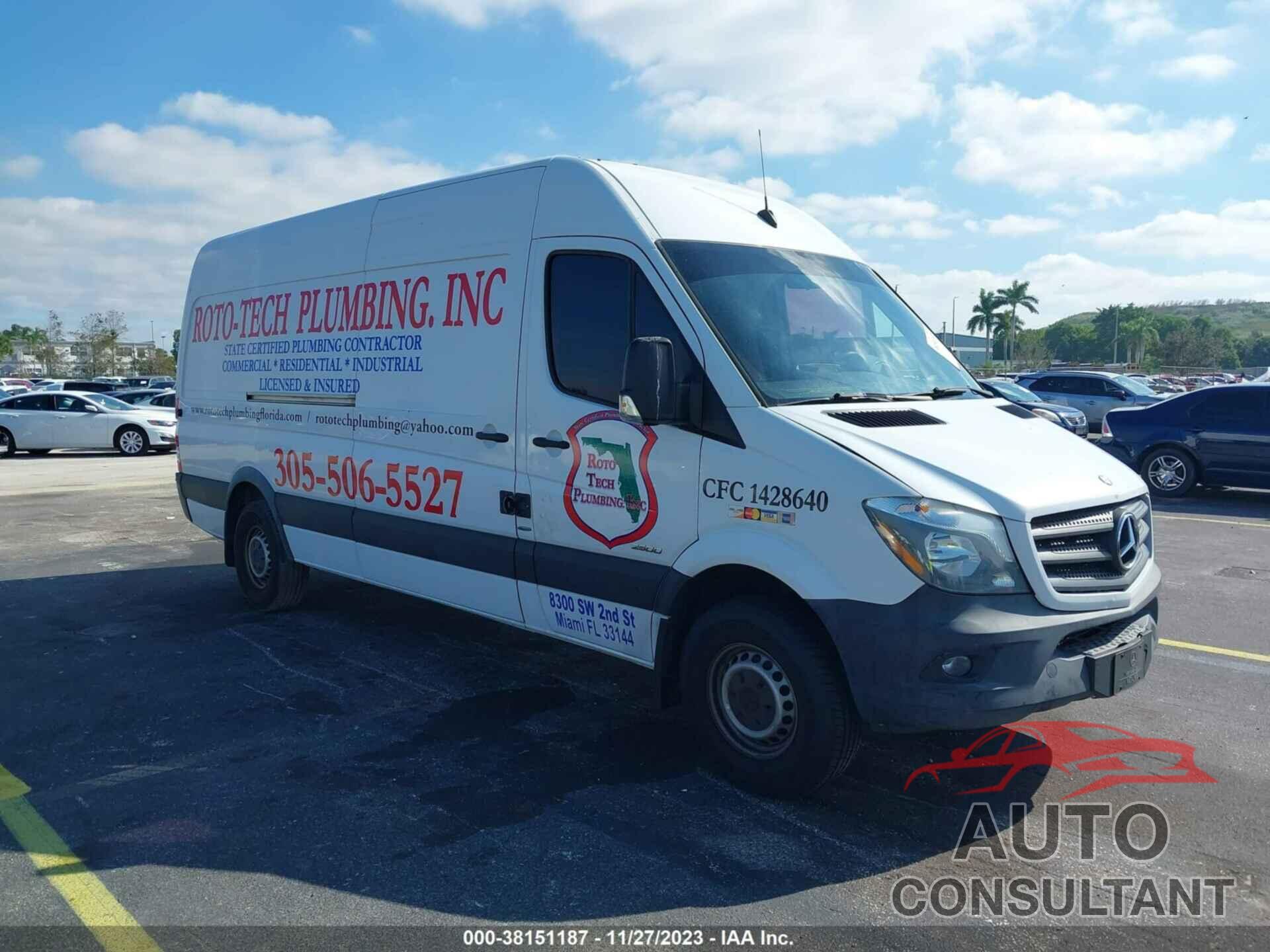 MERCEDES-BENZ SPRINTER 2500 2015 - WD3PE8CC2FP153266
