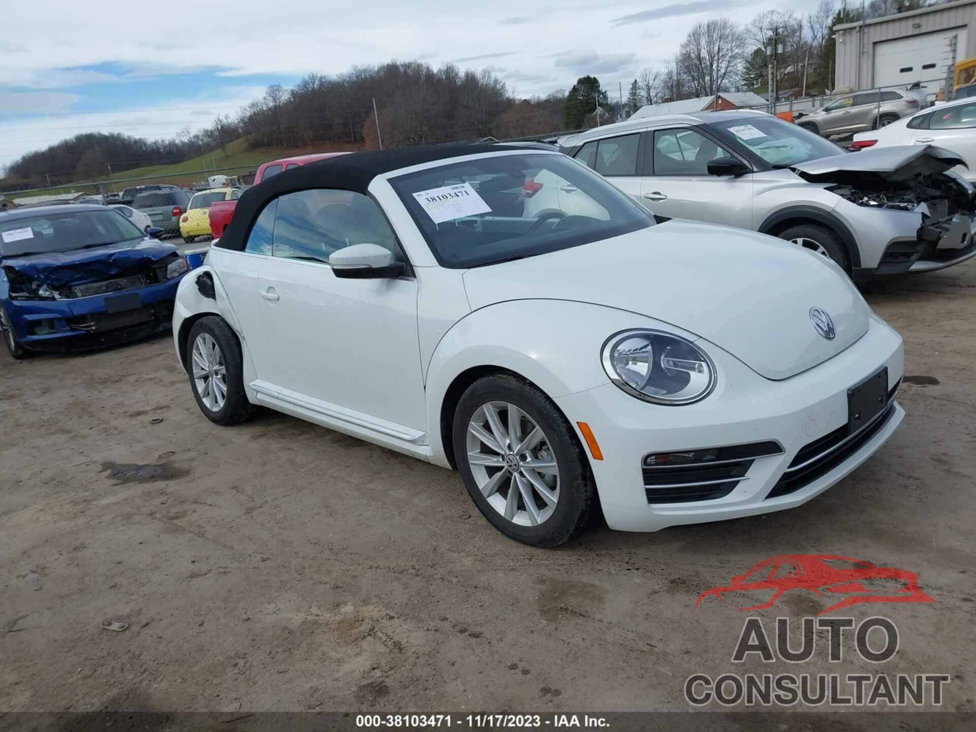 VOLKSWAGEN BEETLE 2019 - 3VW5DAAT9KM506898