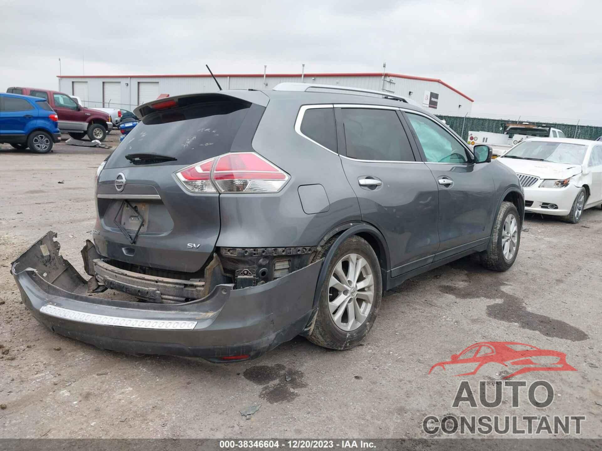 NISSAN ROGUE 2016 - 5N1AT2MTXGC735729