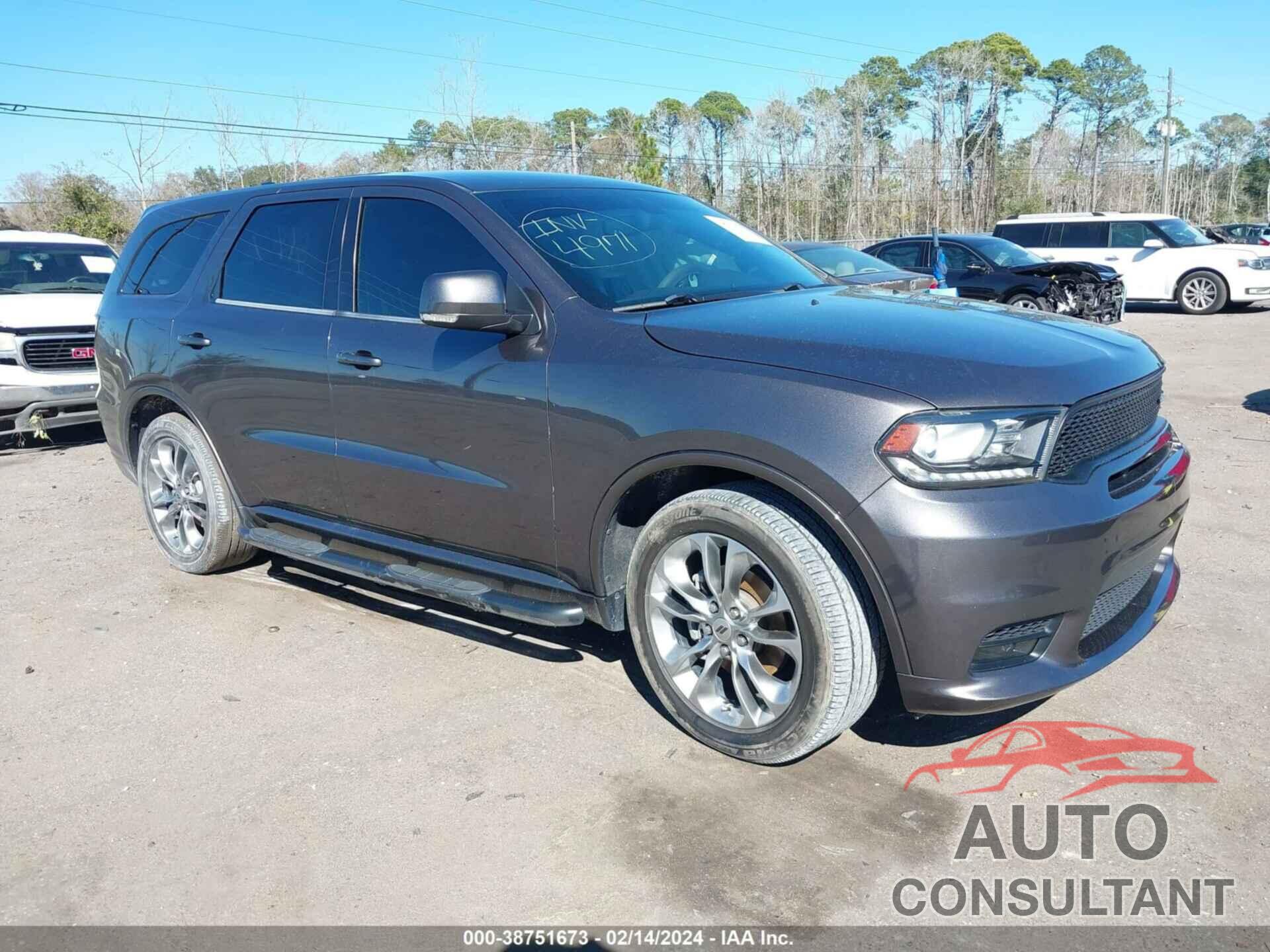 DODGE DURANGO 2019 - 1C4RDHDG4KC650596