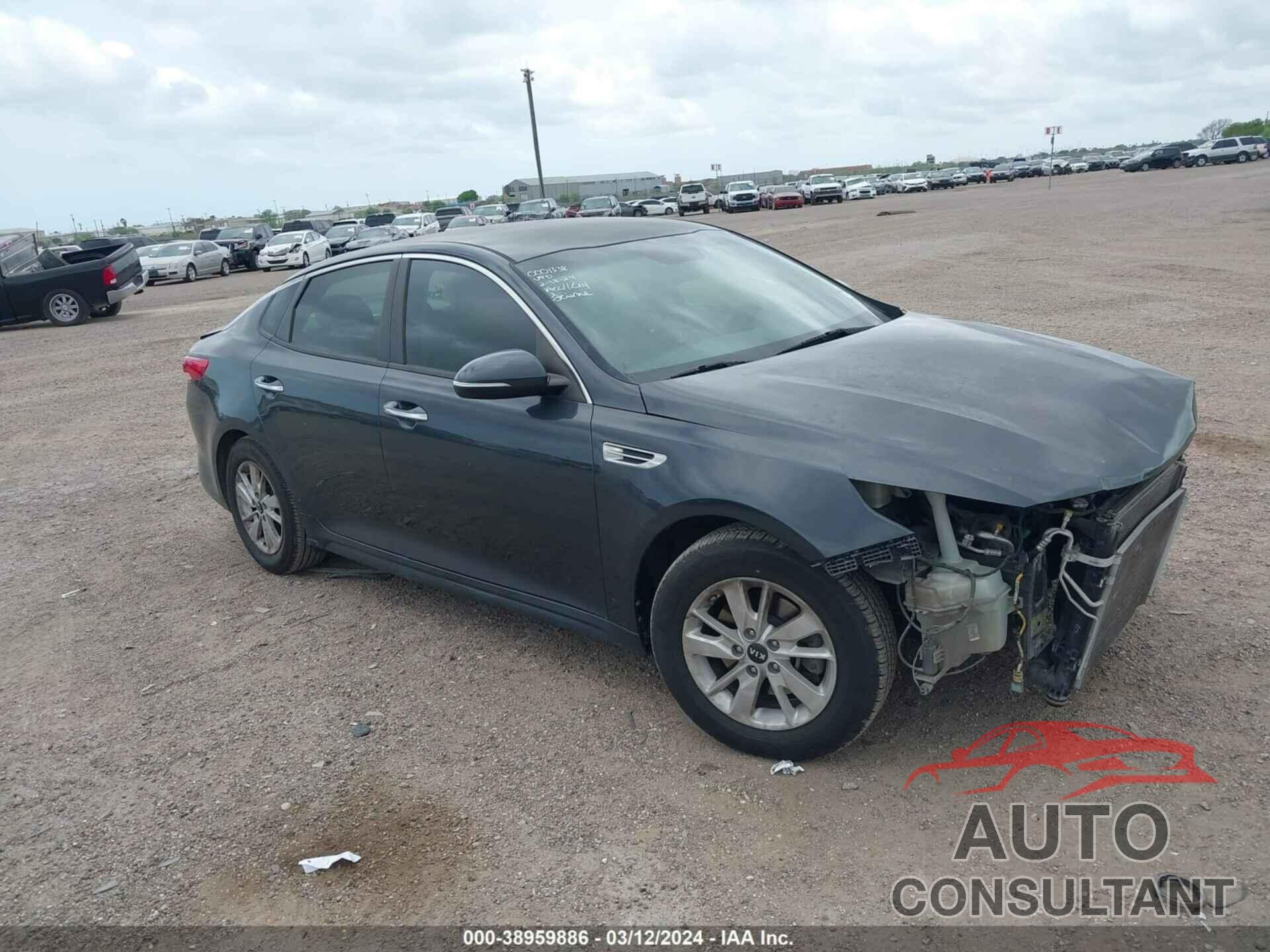 KIA OPTIMA 2016 - 5XXGT4L36GG023021