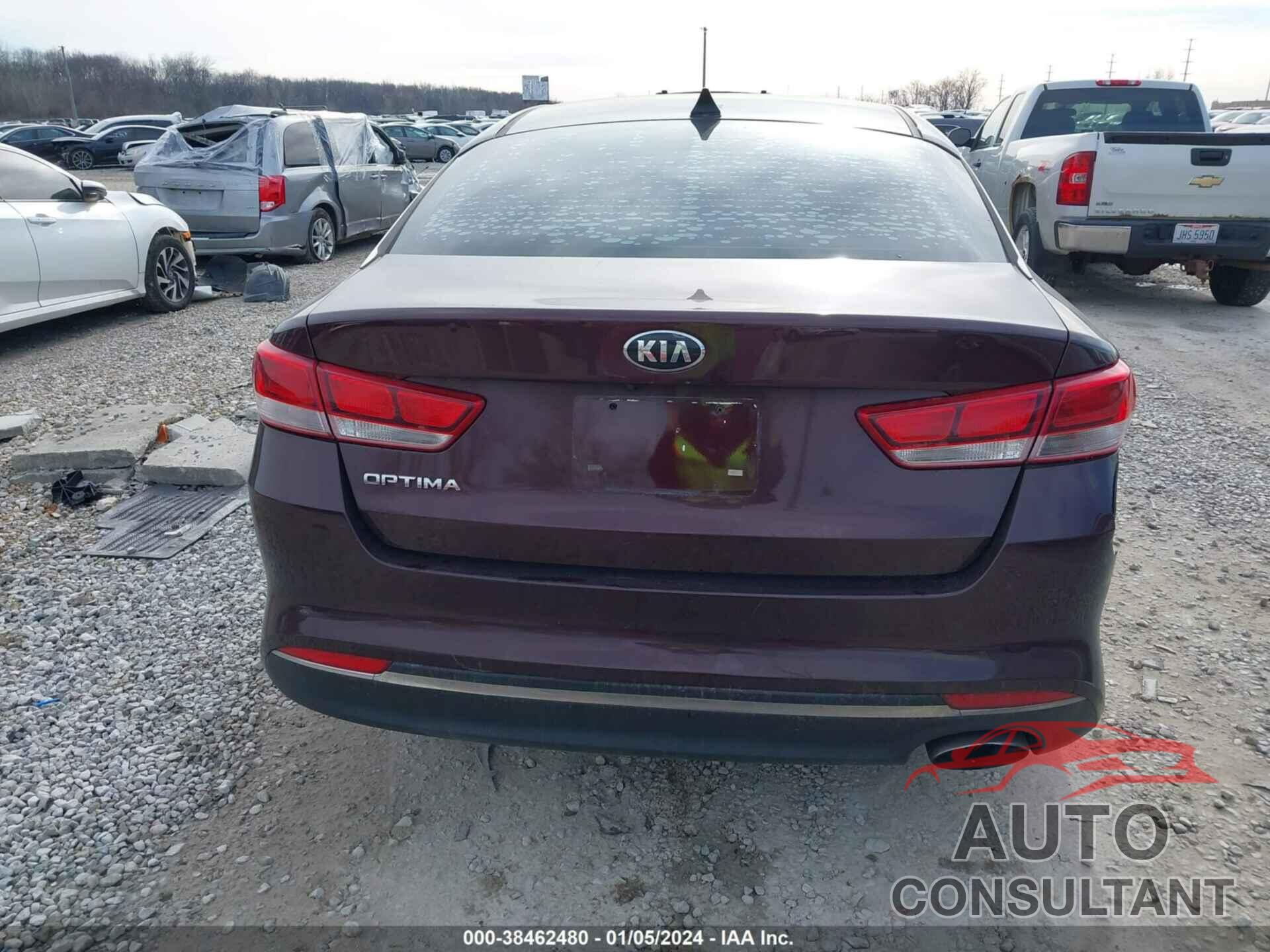 KIA OPTIMA 2017 - 5XXGT4L38HG133666