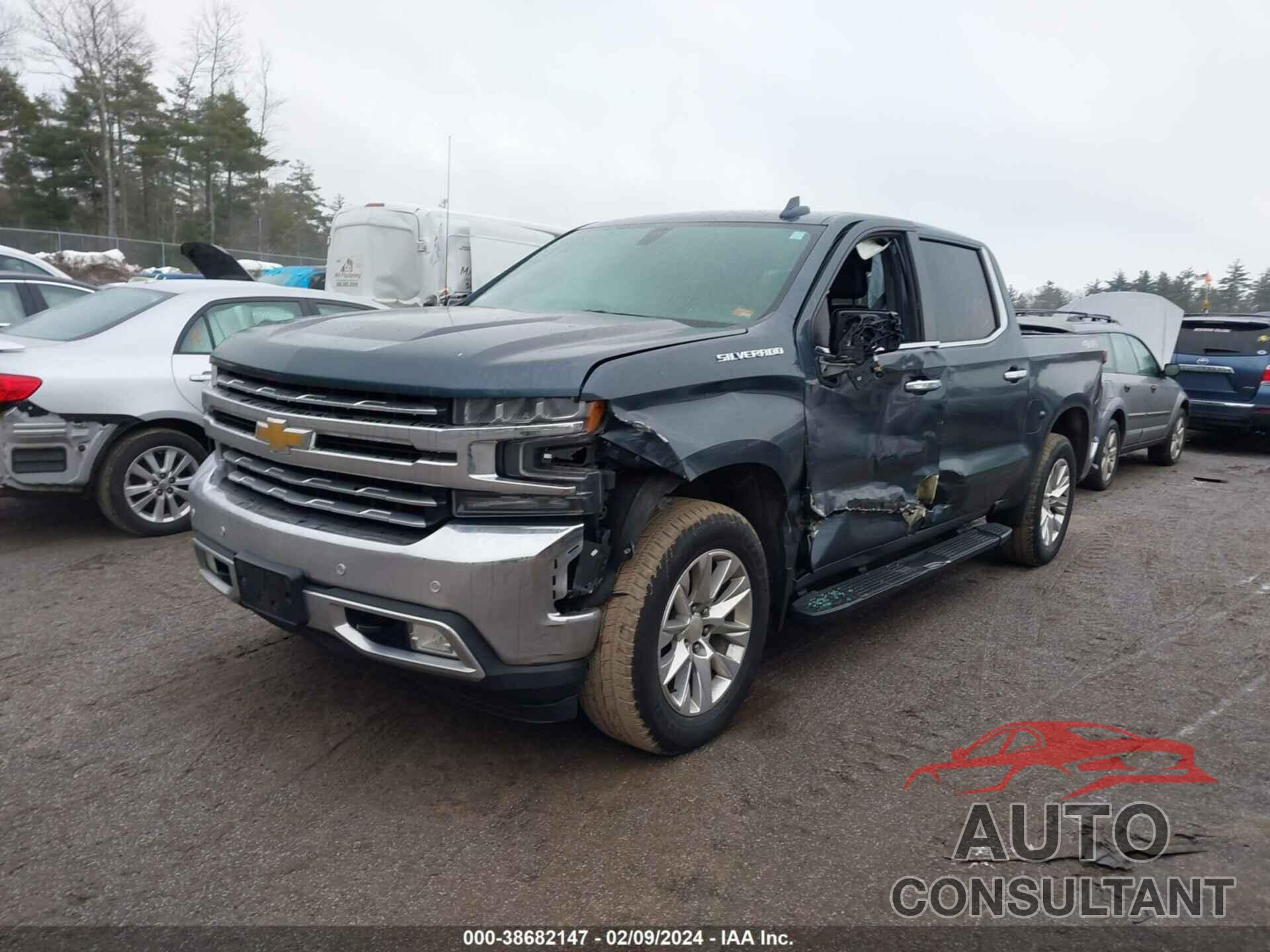 CHEVROLET SILVERADO 1500 2019 - 3GCUYGED4KG294841