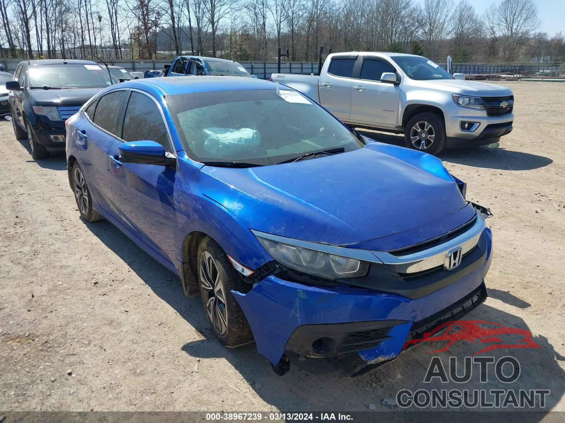 HONDA CIVIC 2016 - 2HGFC1F72GH654789