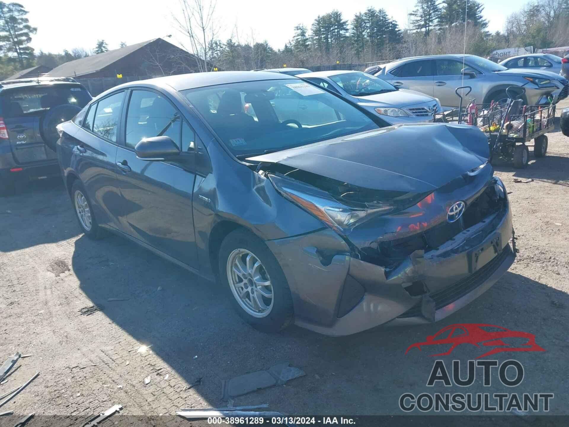 TOYOTA PRIUS 2016 - JTDKBRFU7G3021910