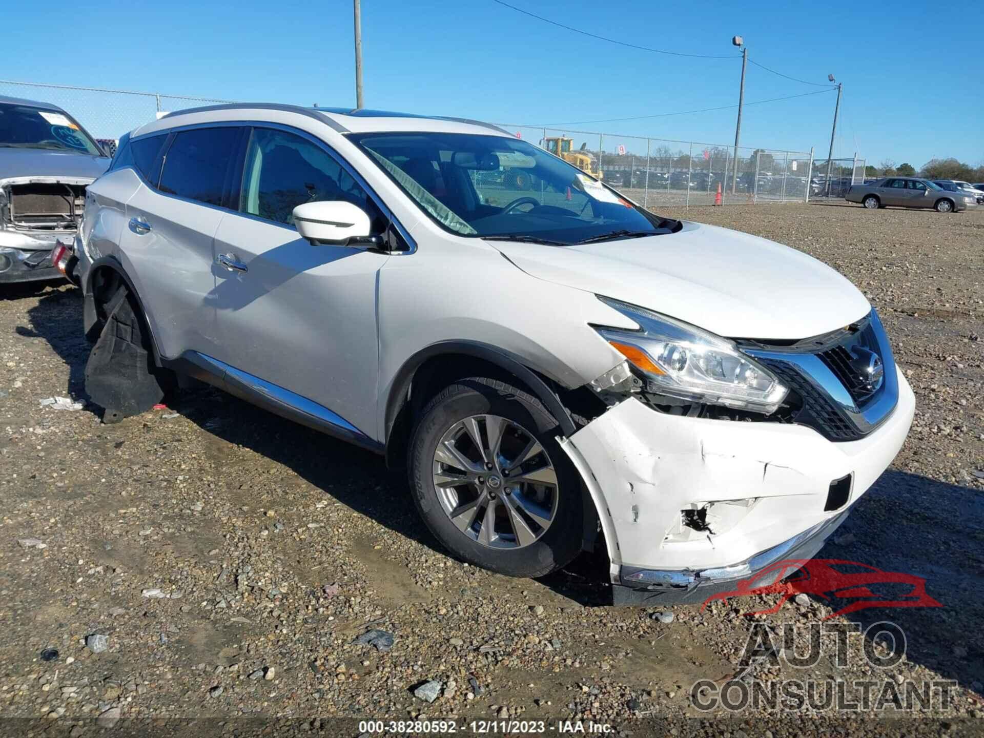 NISSAN MURANO 2017 - 5N1AZ2MG0HN156336