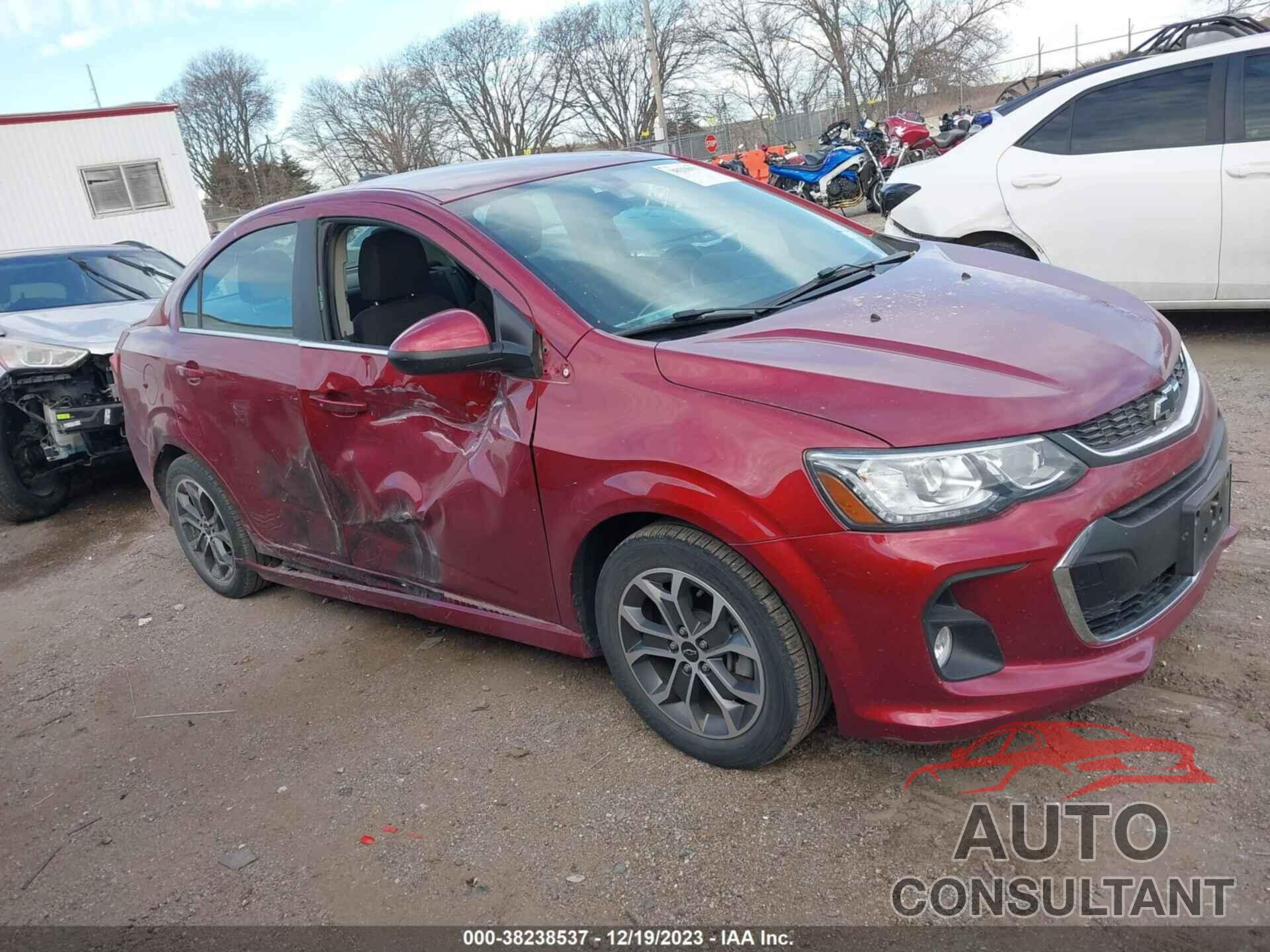 CHEVROLET SONIC 2019 - 1G1JD5SB7K4148395