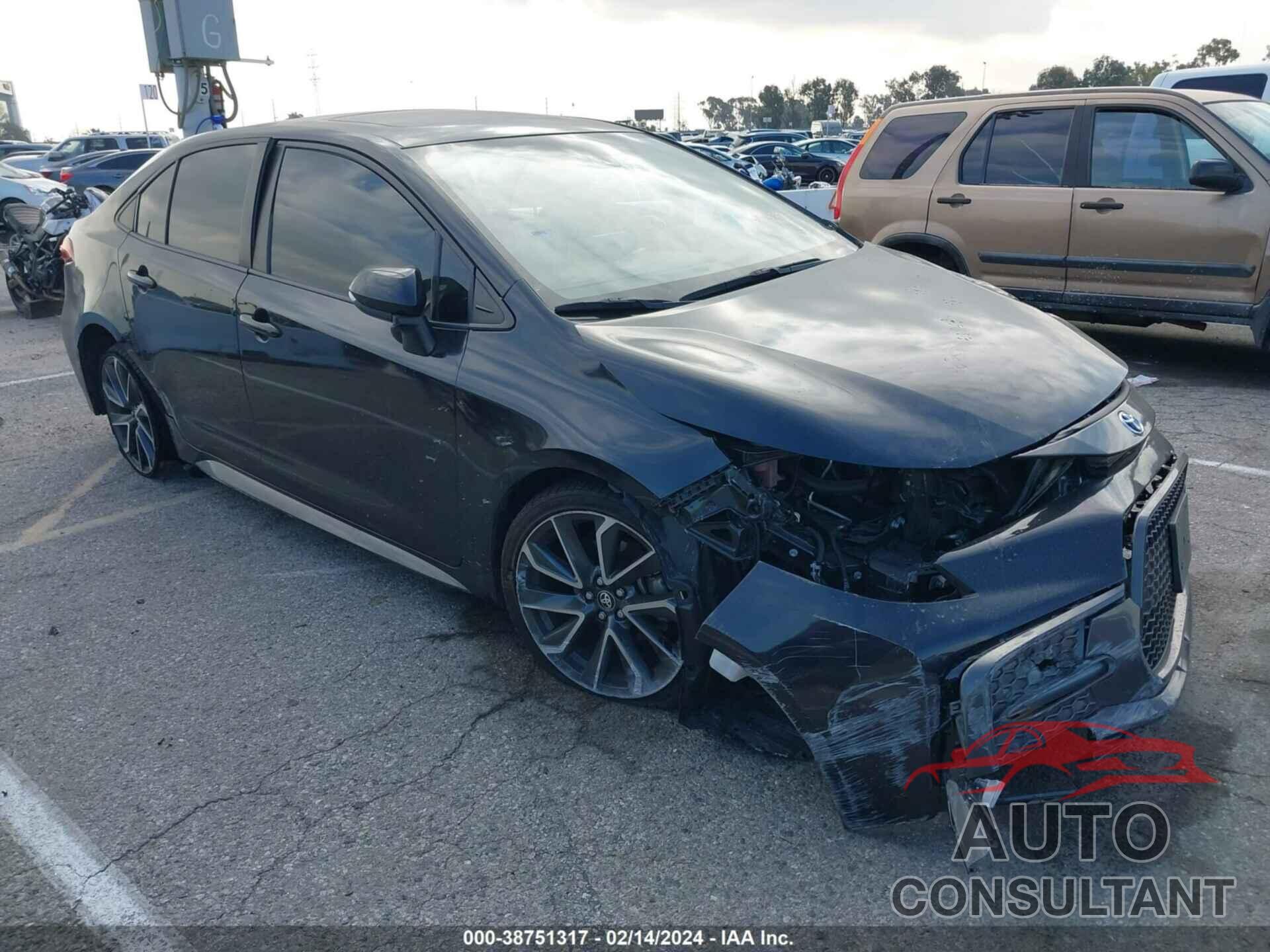 TOYOTA COROLLA 2021 - JTDT4MCE6MJ057836