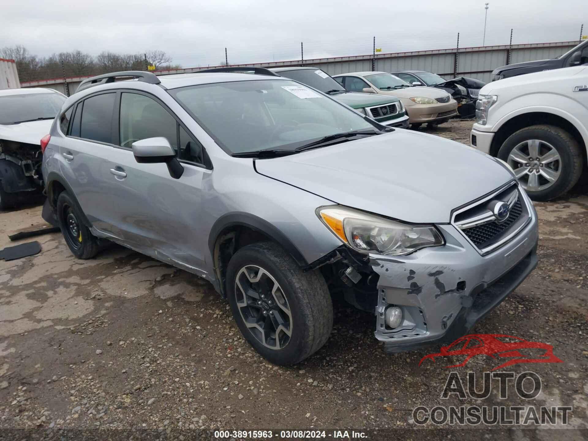 SUBARU CROSSTREK 2016 - JF2GPABC6G8279345