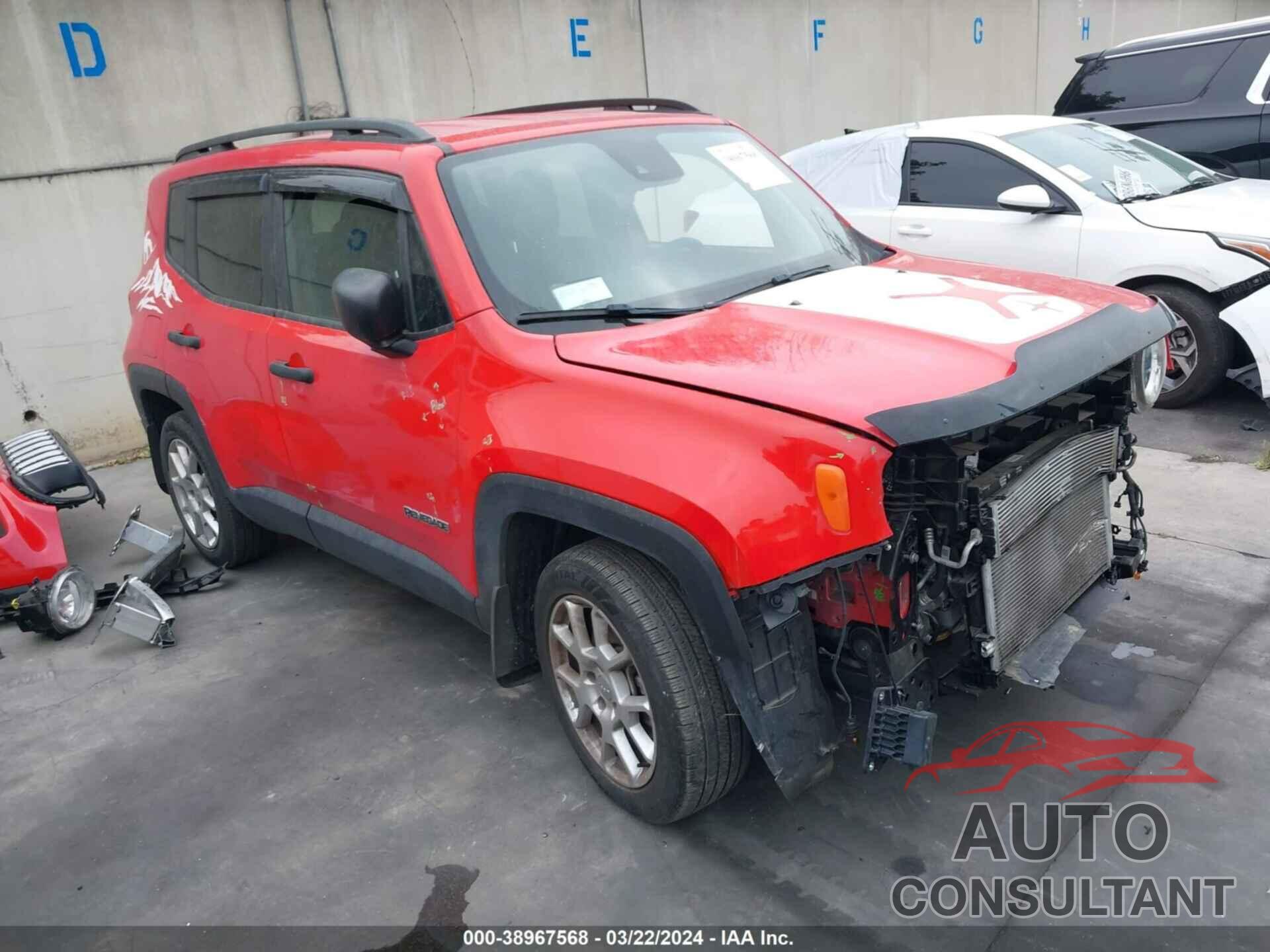 JEEP RENEGADE 2021 - ZACNJCABXMPM16607