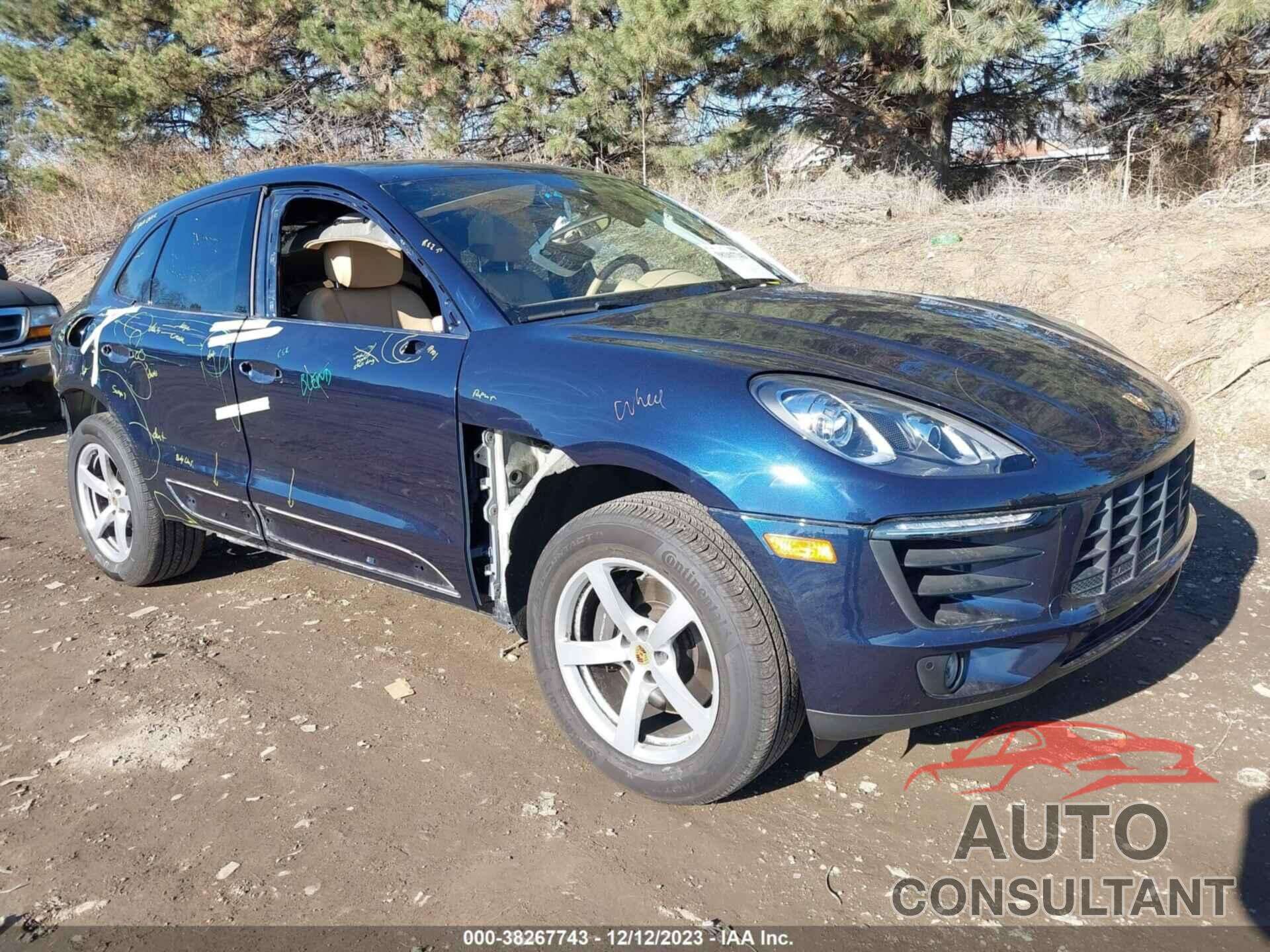 PORSCHE MACAN 2017 - WP1AA2A59HLB00629