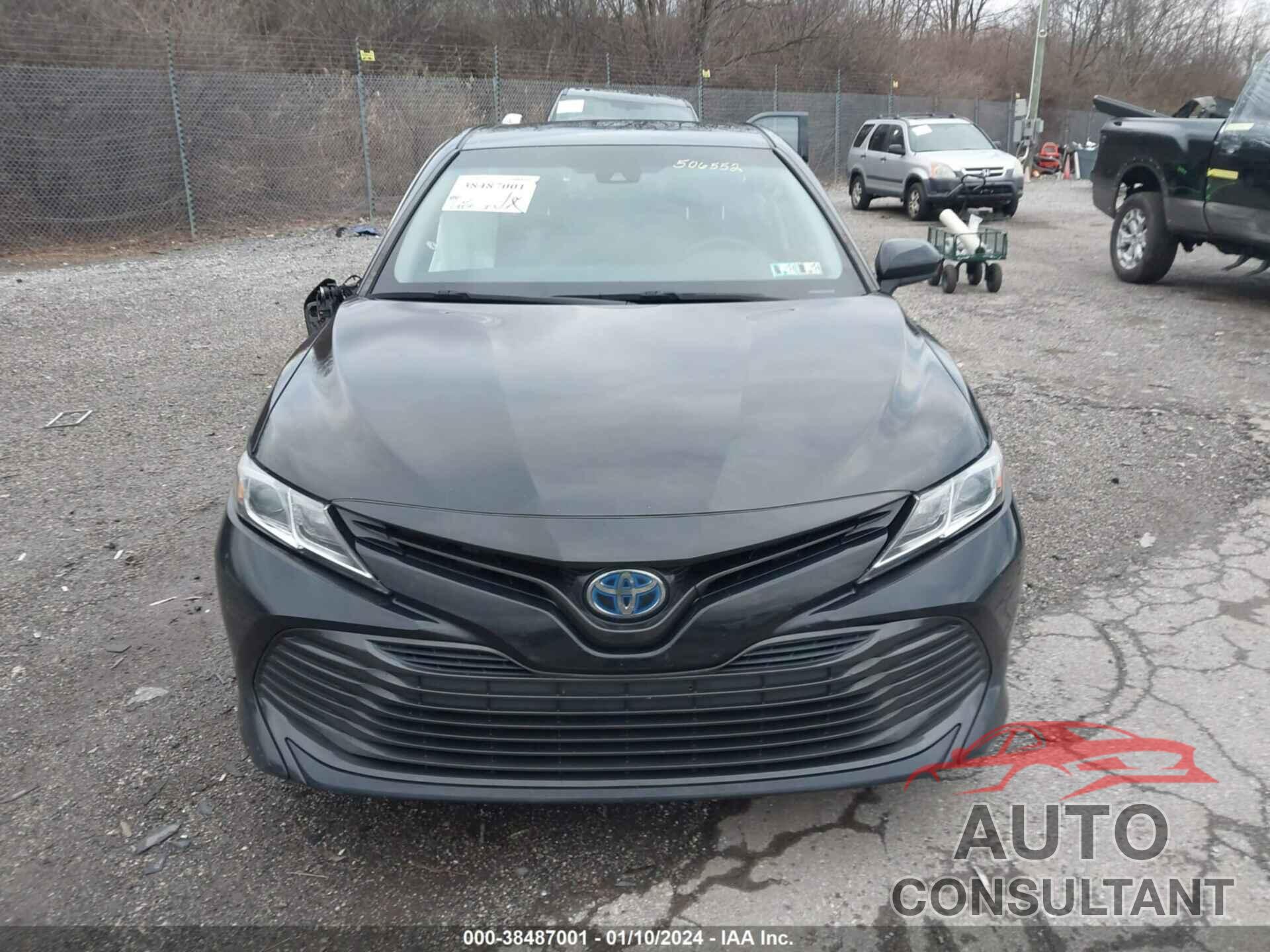 TOYOTA CAMRY HYBRID 2018 - 4T1B31HK1JU506552