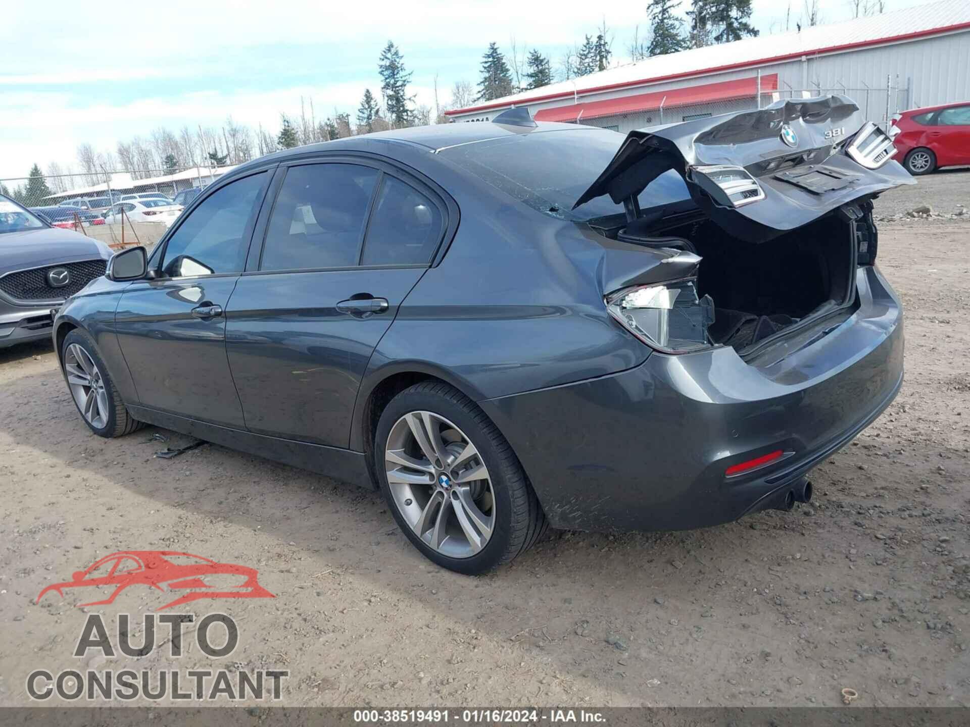 BMW 328I 2016 - WBA8E9G52GNU28558