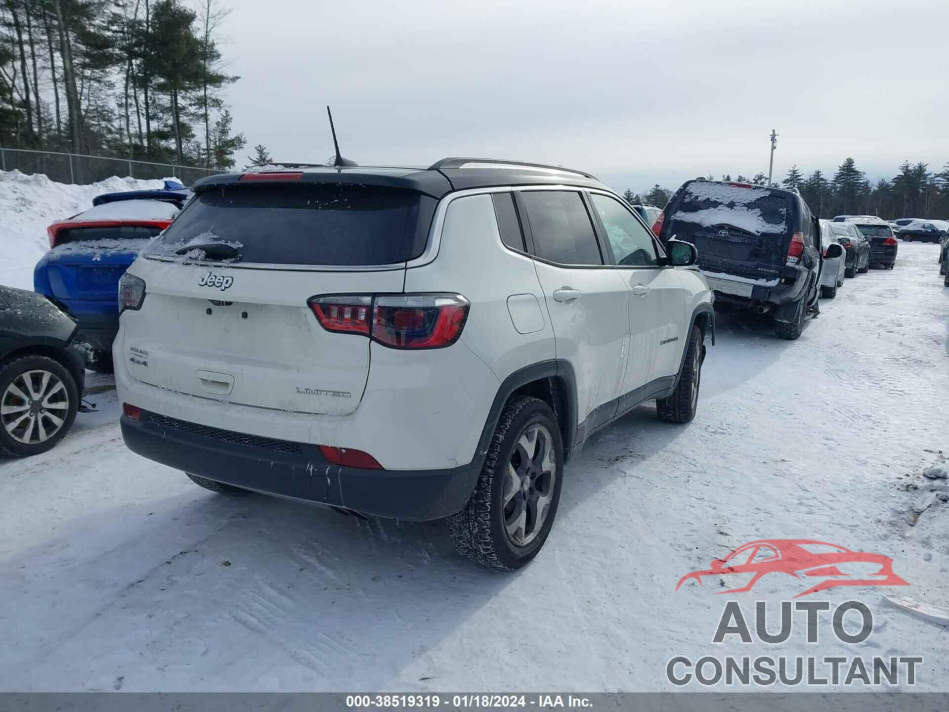 JEEP NEW COMPASS 2017 - 3C4NJDCB9HT666330