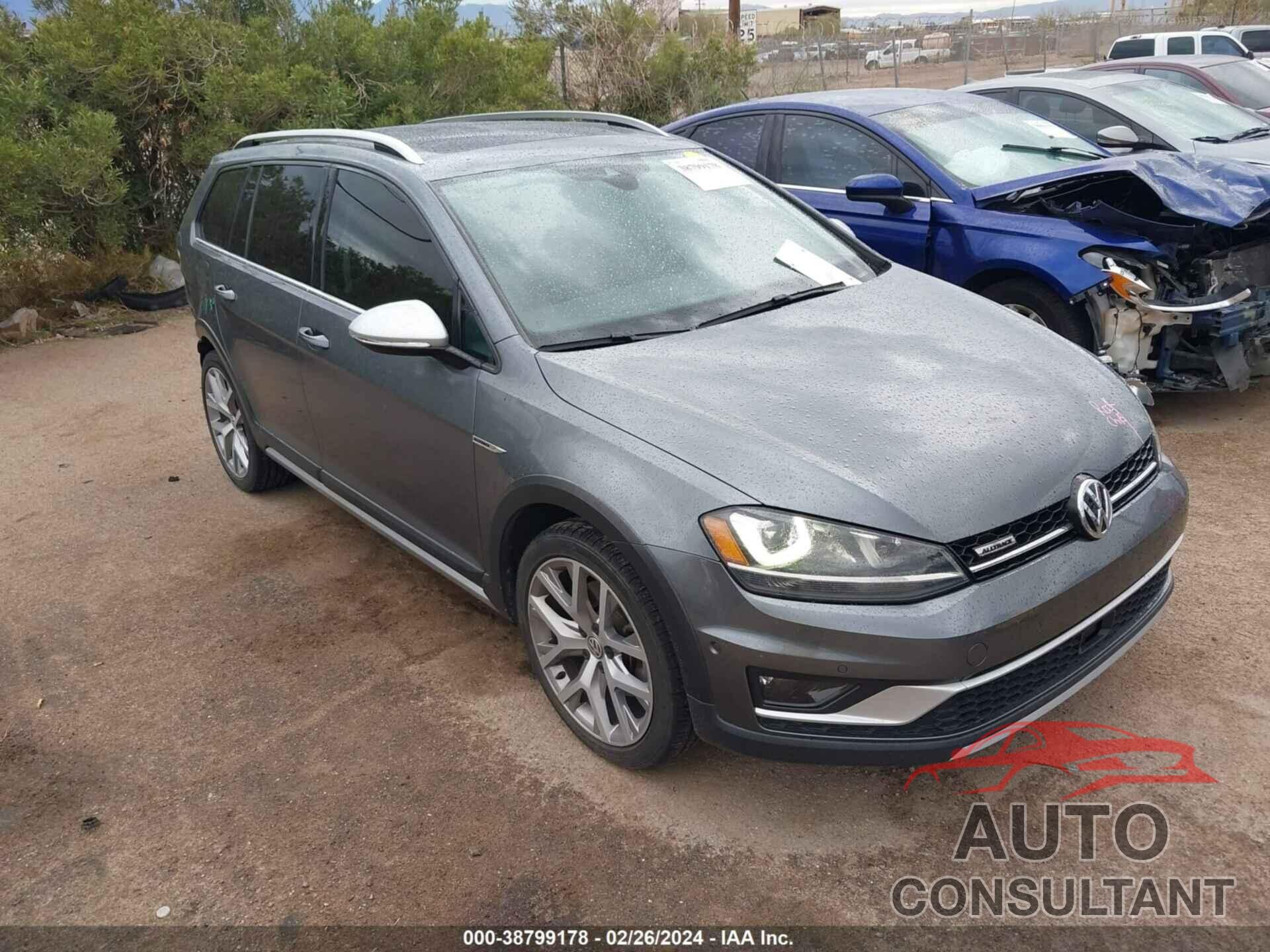VOLKSWAGEN GOLF ALLTRACK 2017 - 3VWH17AU9HM503784