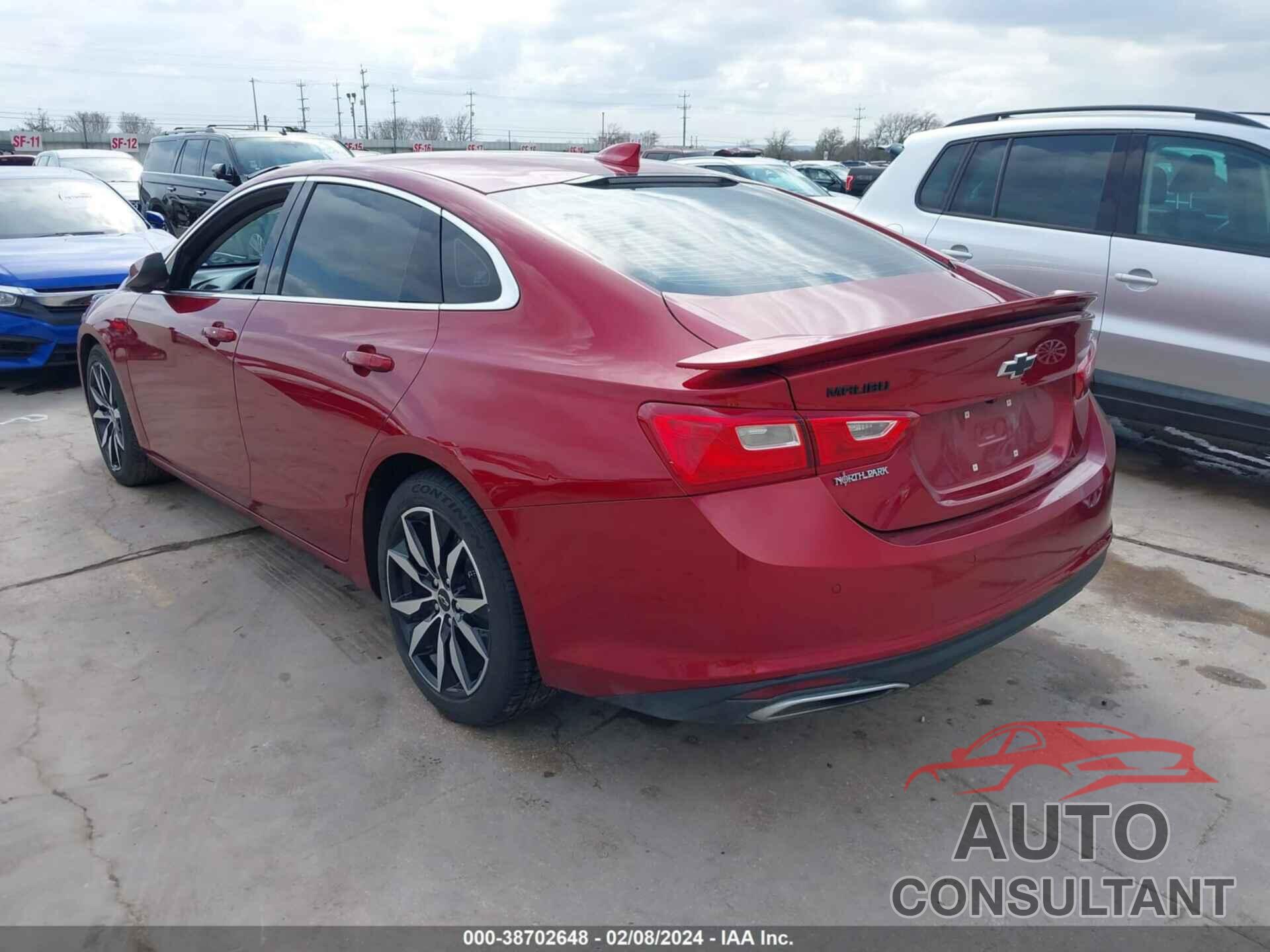 CHEVROLET MALIBU 2021 - 1G1ZG5ST0MF021093