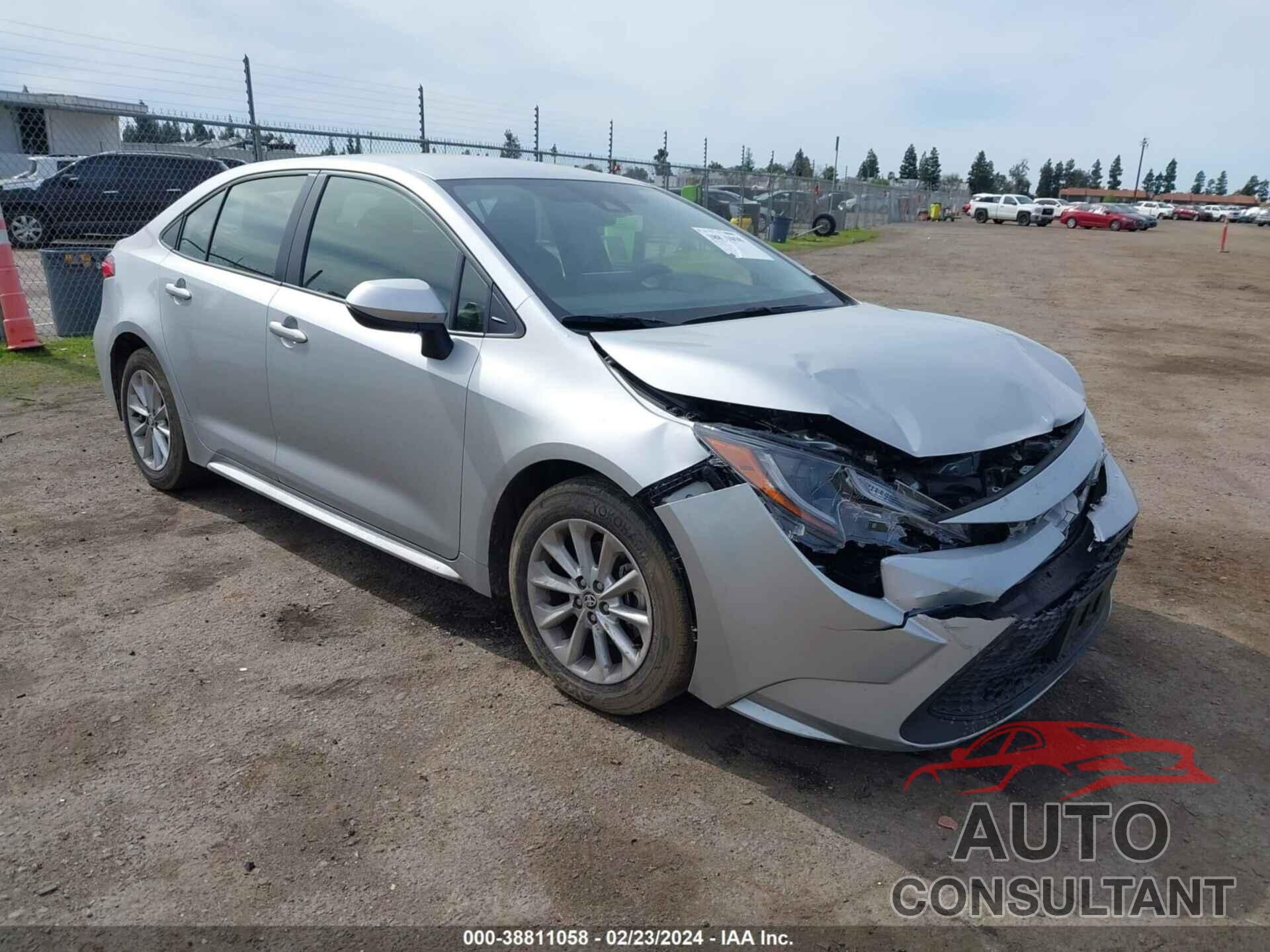 TOYOTA COROLLA 2022 - JTDVPMAE1N3032724