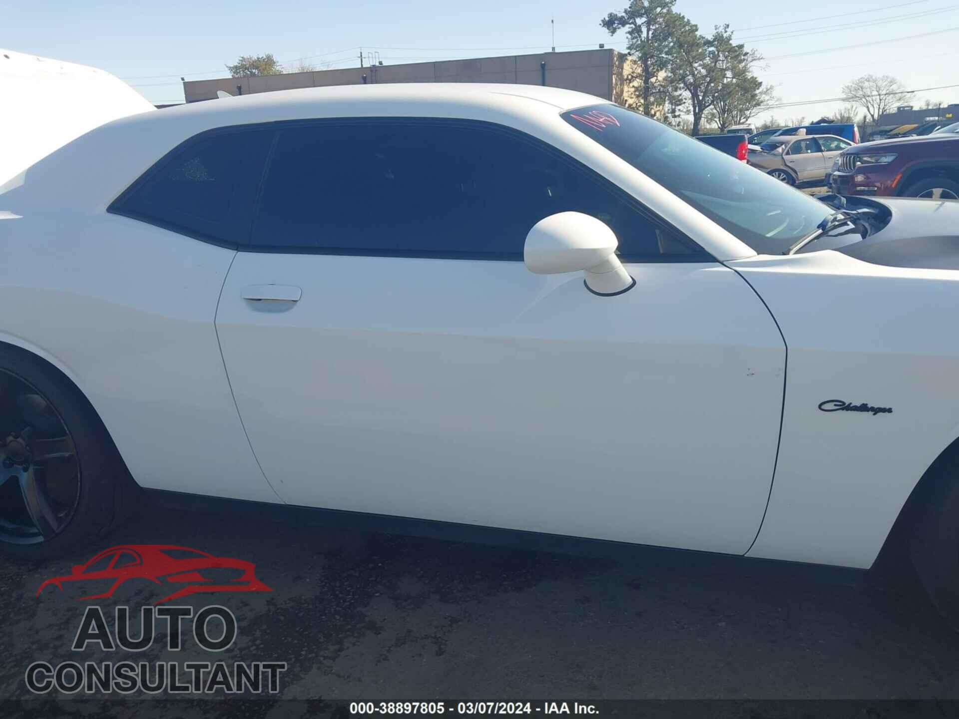 DODGE CHALLENGER 2016 - 2C3CDZAG7GH329628