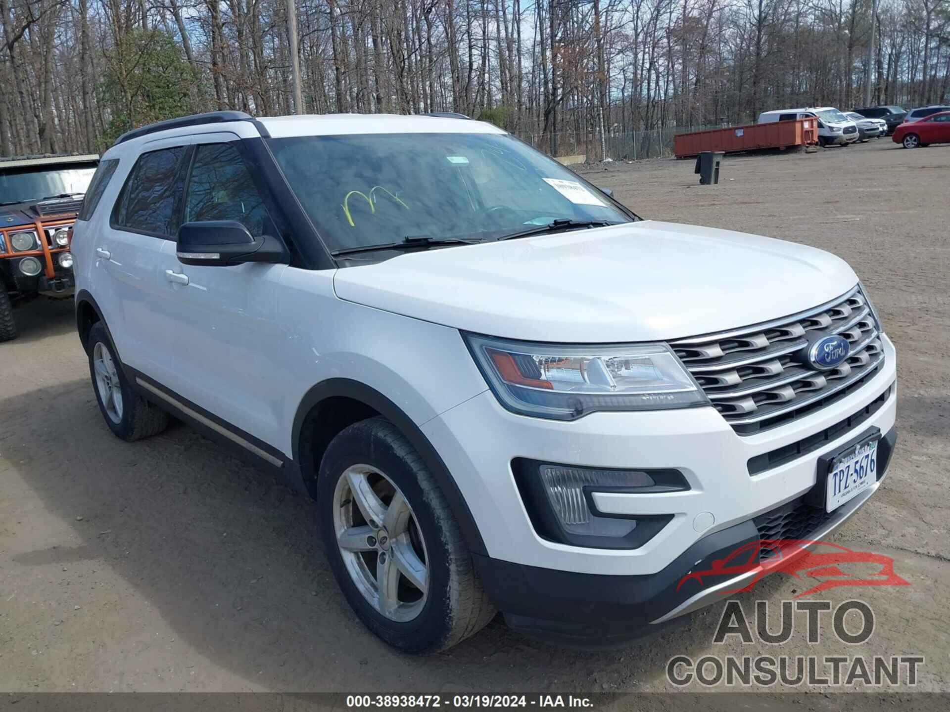 FORD EXPLORER 2017 - 1FM5K8D89HGC26566