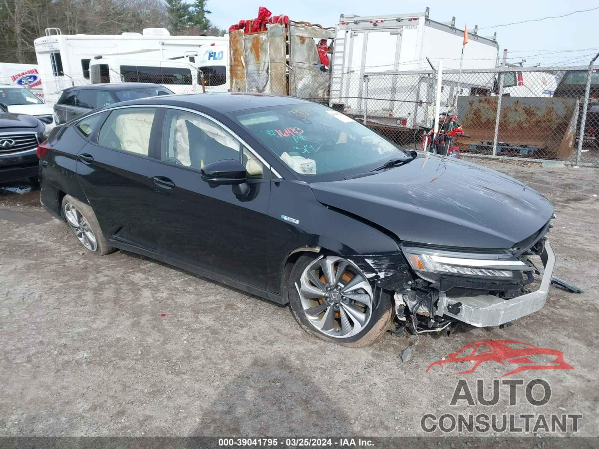 HONDA CLARITY 2018 - JHMZC5F33JC011795